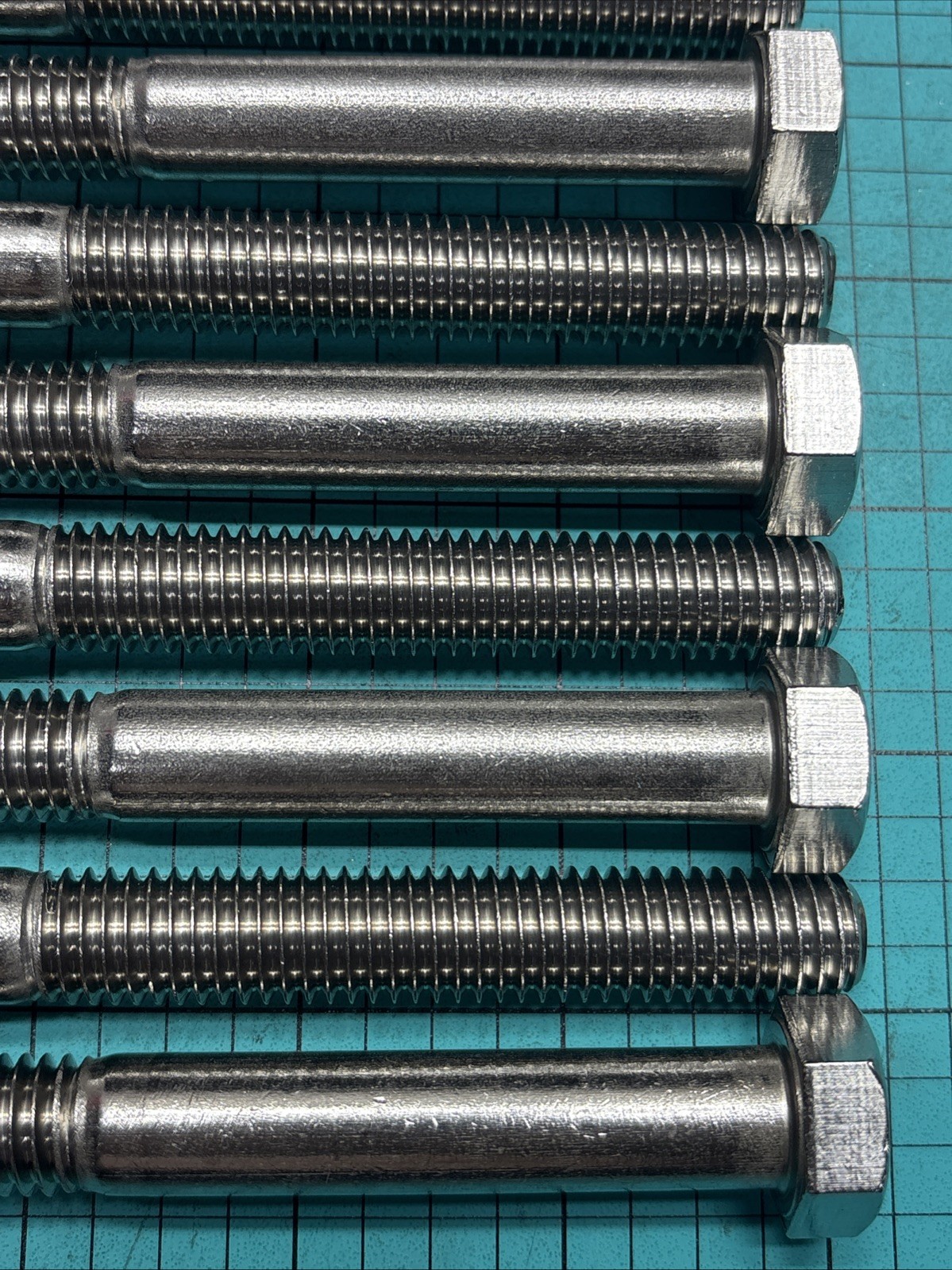 12- 1/2-13 X 5 1/2” Hex Head Cap Screw, 18-8 Stainless Steel, Partial Thread