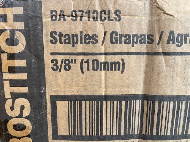 (CASE OF 13,300) 3/16″ CROWN x 3/8″ LEG 20 GAUGE 97 SERIES FINE WIRE STAPLE