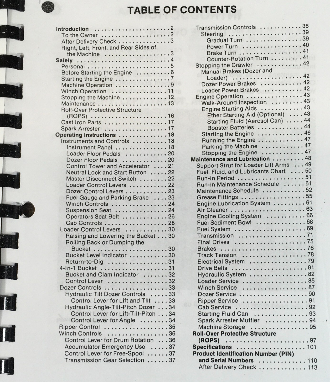 Case 1150D 1155D Crawler Dozer Loader Service Manual Parts Catalog Operators Set