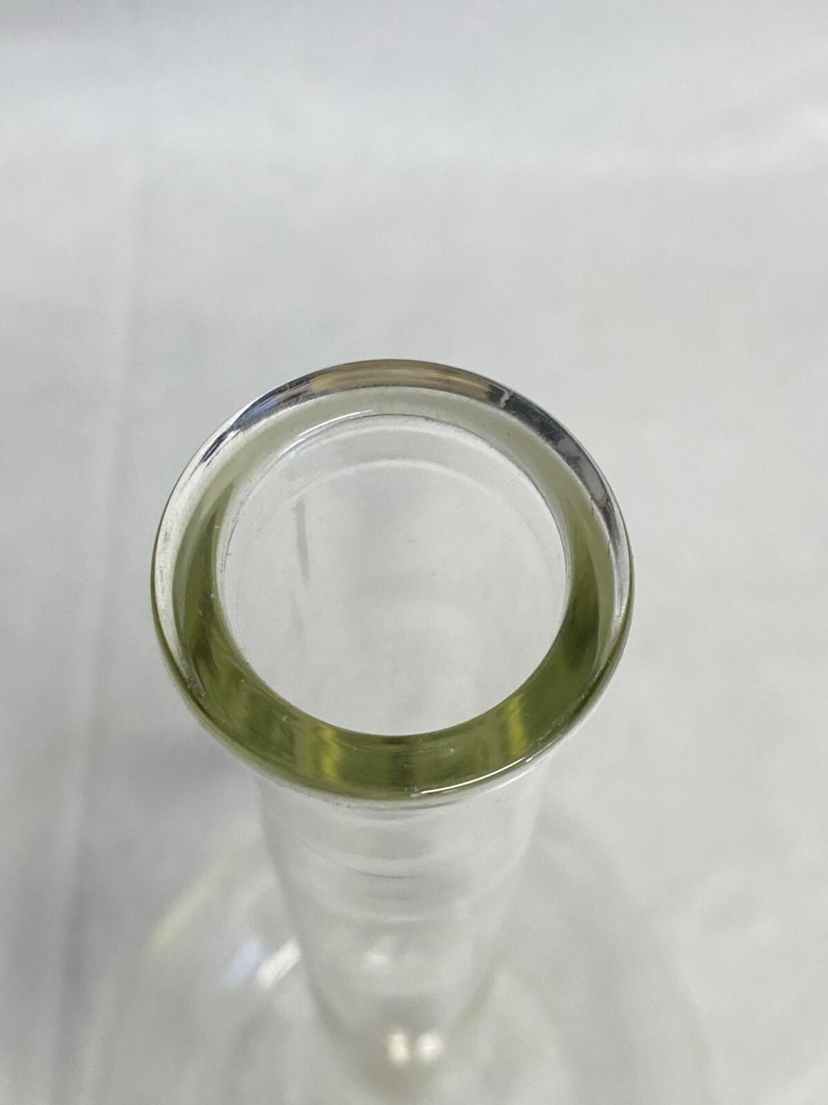 KIMAX 2000mL Glass TC Volumetric Flask w/ Rubber Stopper 16”H 58008-2000