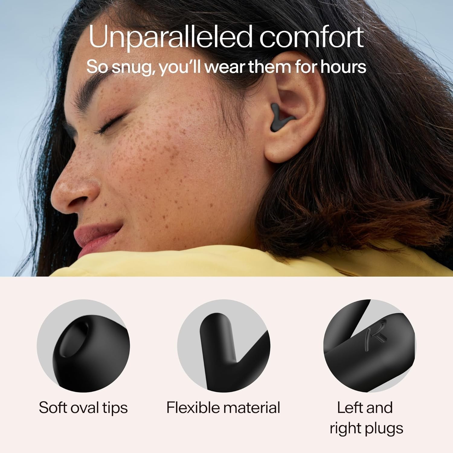 Alpine Silence Earplugs for Sleep, Focus & Travel – V-Shape Snug Fit & Soft O…