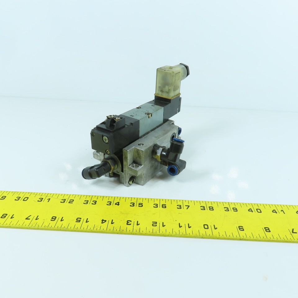 Kuroda PCS2408 5/2 Way Pneumatic Air Solenoid Valve 0.2-0.8MPa 24V DC Coil