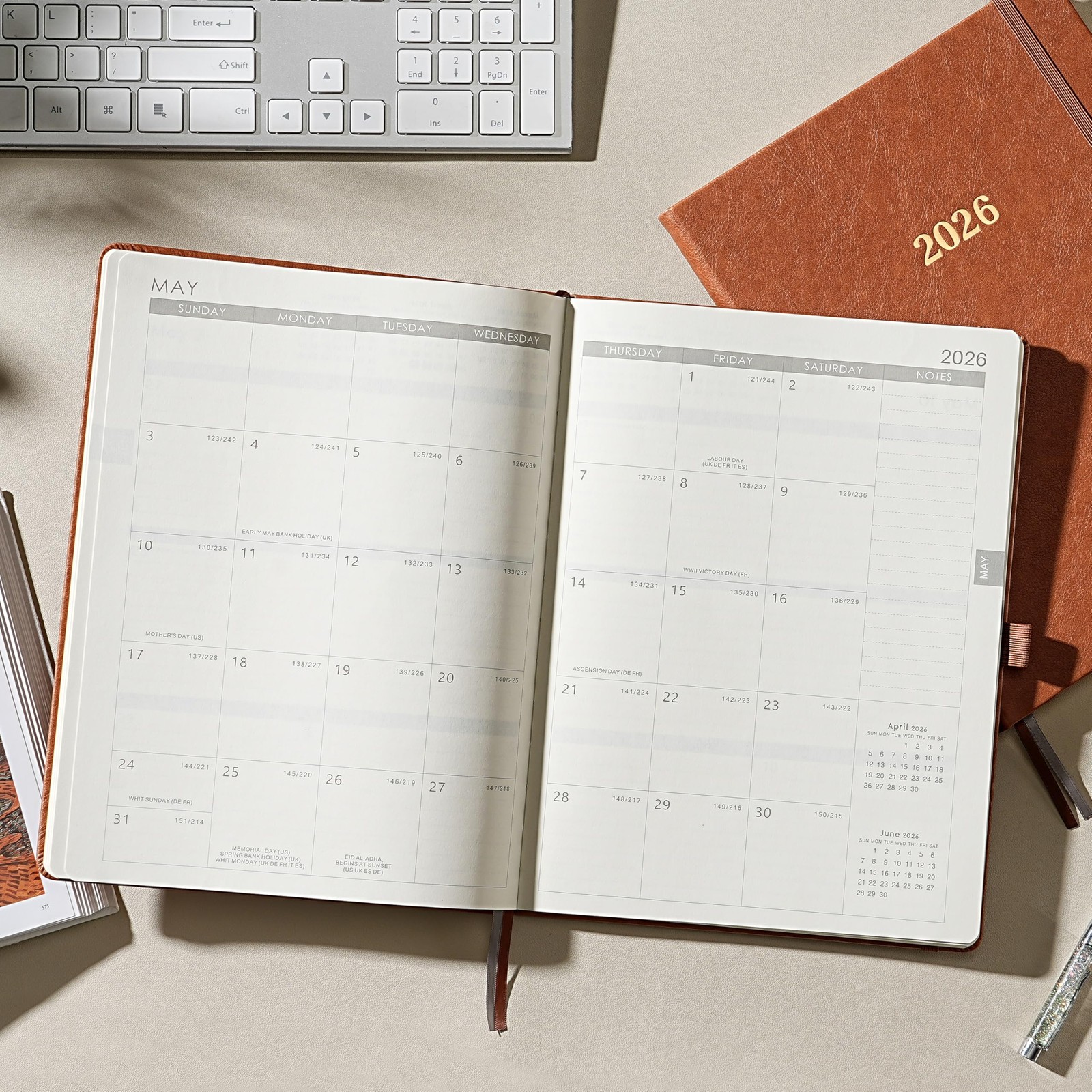 2026 Planner – 2026 Planner Weekly and Monthly, Jan.2026 – Dec.2026, 9″ x 11″