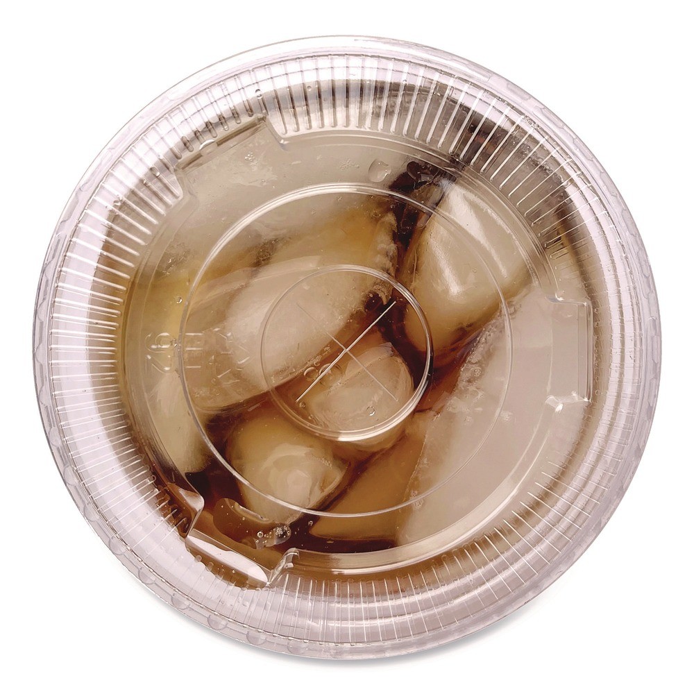 Boardwalk PET912STRAW Straw-Slot Lids For 9 oz Squat & 12 oz Cups (1000/CT) New
