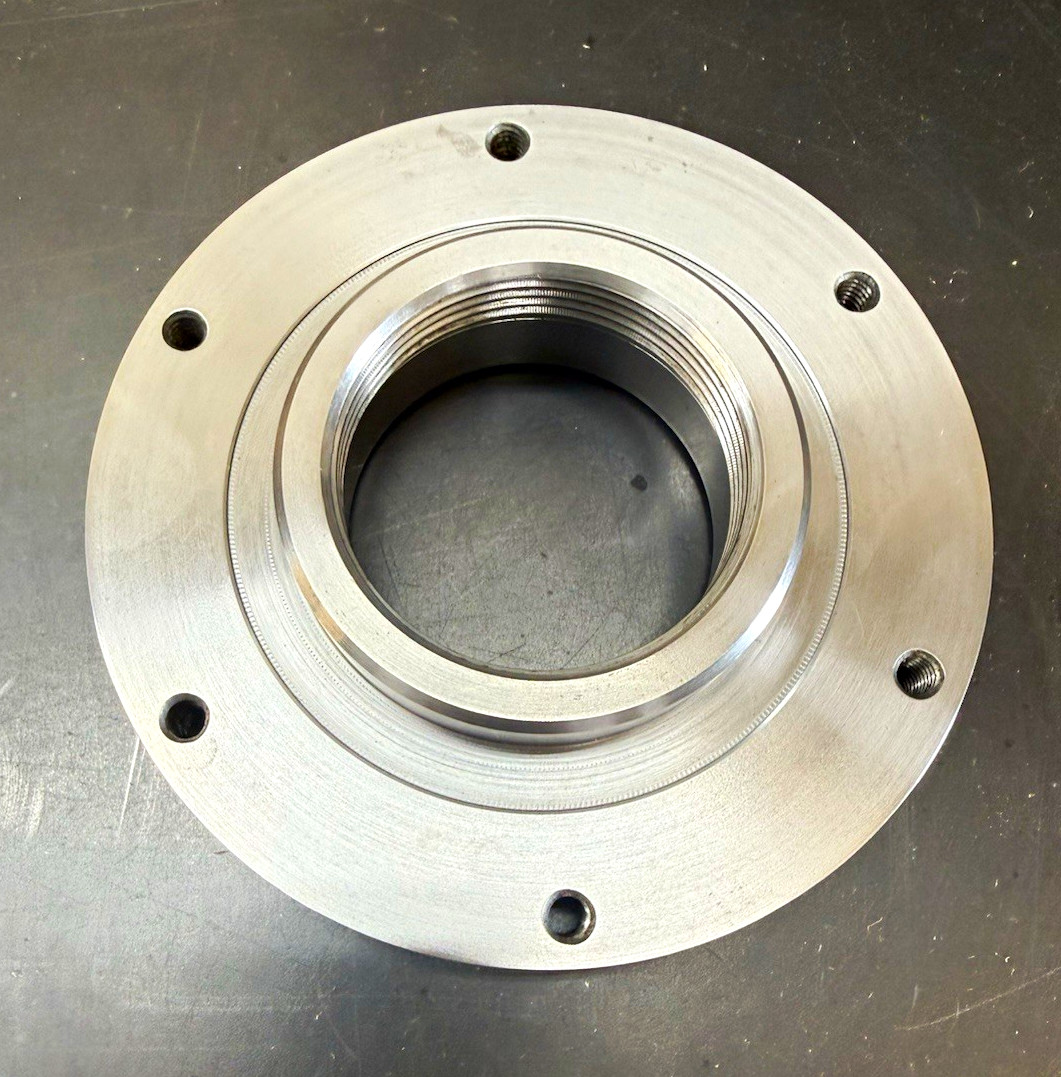 2 3/16-10 Thread Hardinge Chuck Back Plate Adapter