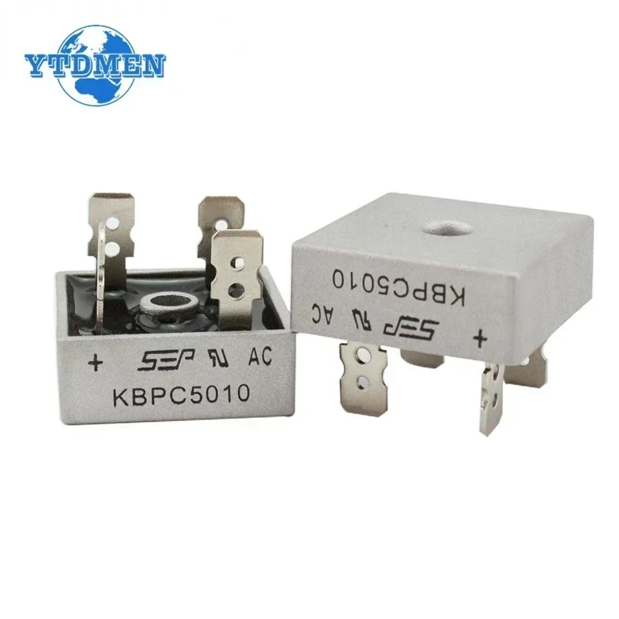 5/10PC Diode Bridge Rectifier KBPC5010 50A 1000V Power Rectifier Diode KBPC 5010