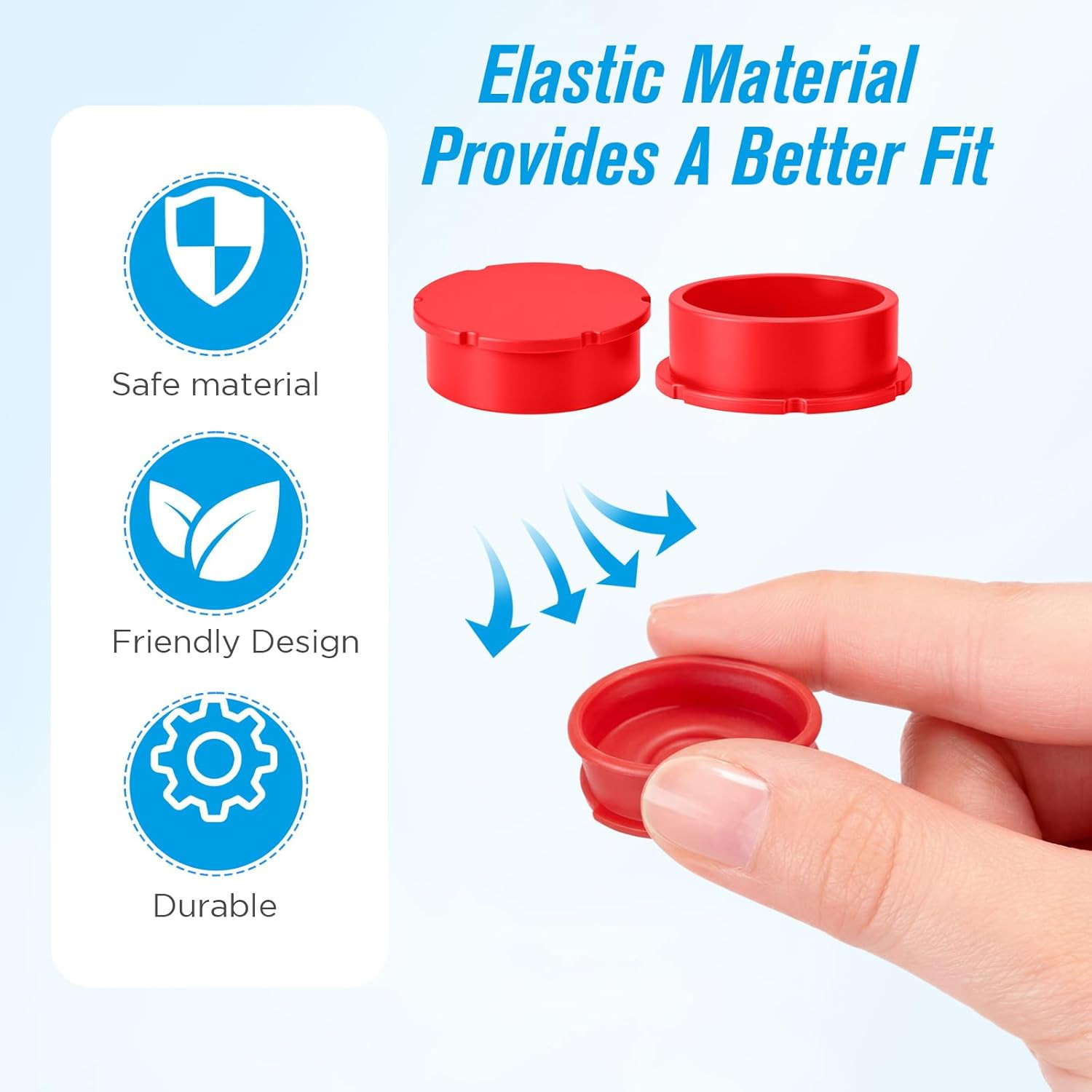 18 Pack Glass Vial Protective Vial Caps 3Ml & 5-100Ml Reusable Peptide Vials Cov