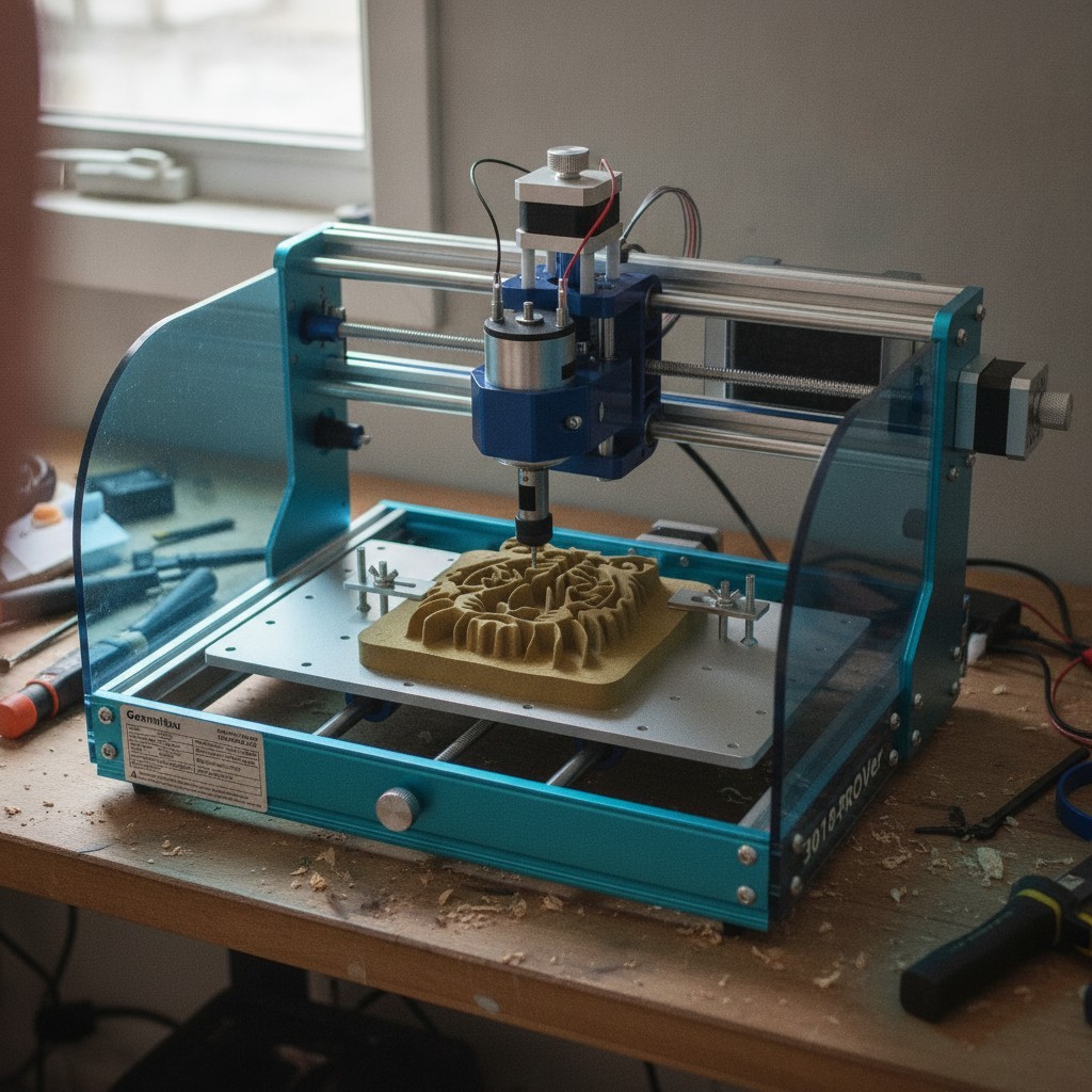 Compact and Powerful Genmitsu 3018-PROVer V2 CNC Router for Art & Small Business