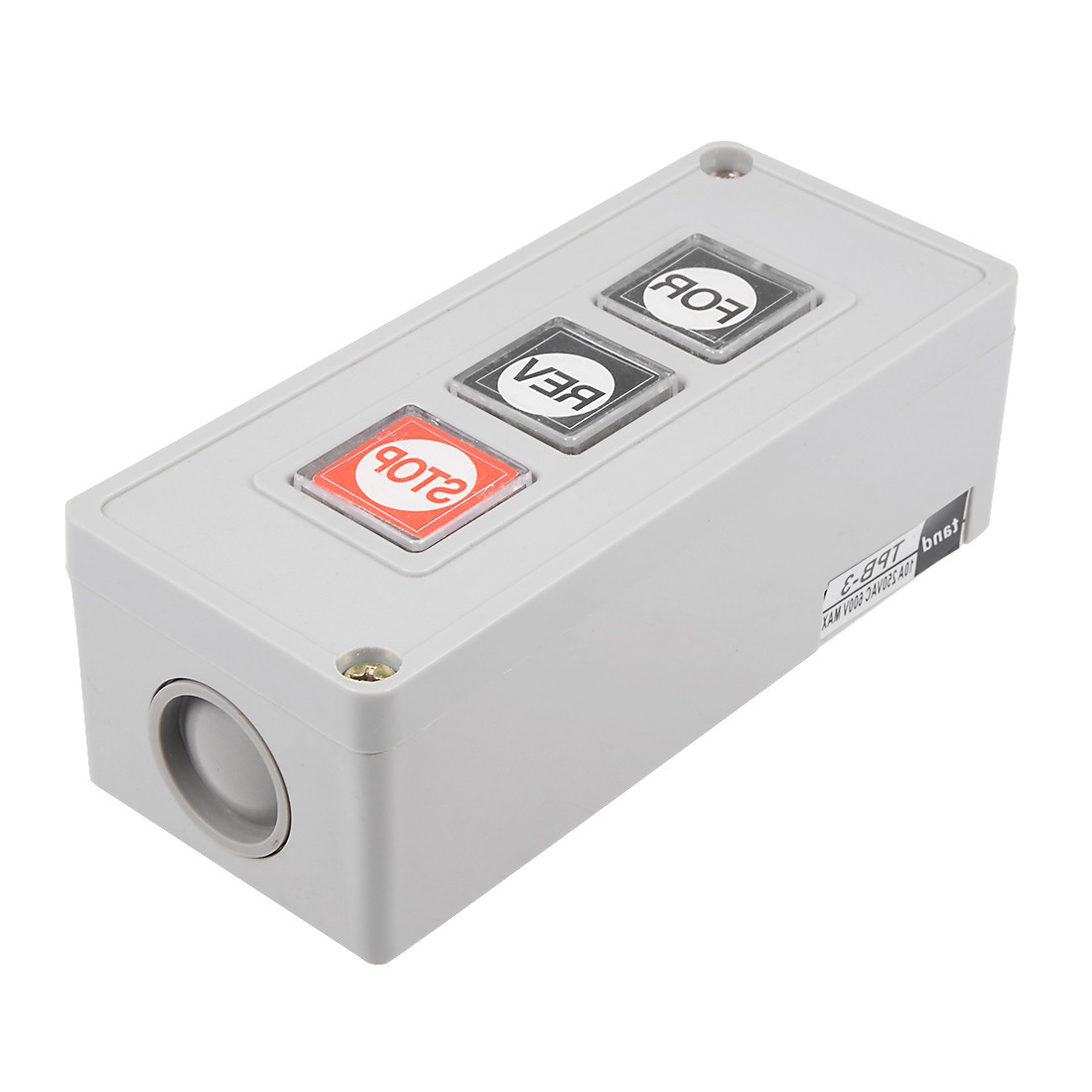 10A Forward Reverse Stop Momentary Push Button Switch Control Switch Boxes
