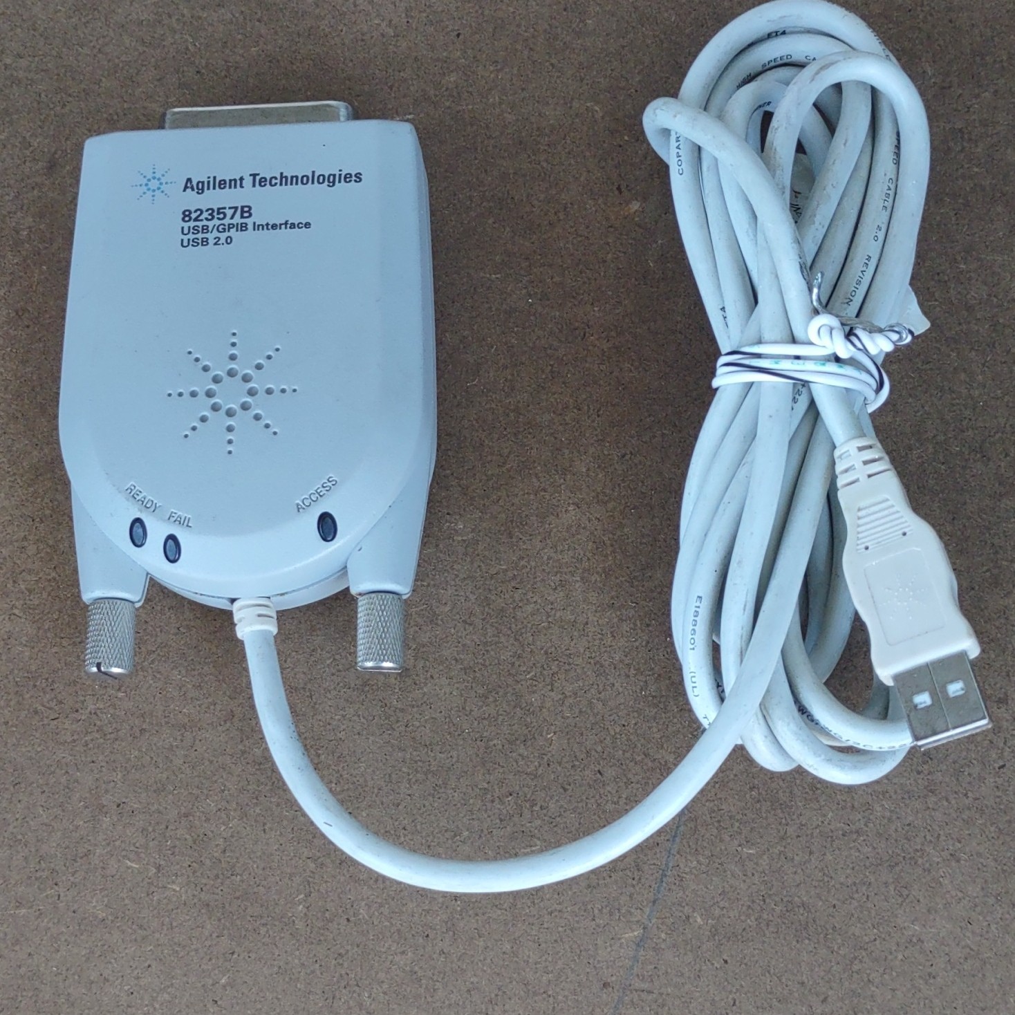 Agilent Technologies 82357B USB/GPIB Interface USB 2.0 Adapter w/ USB Cable