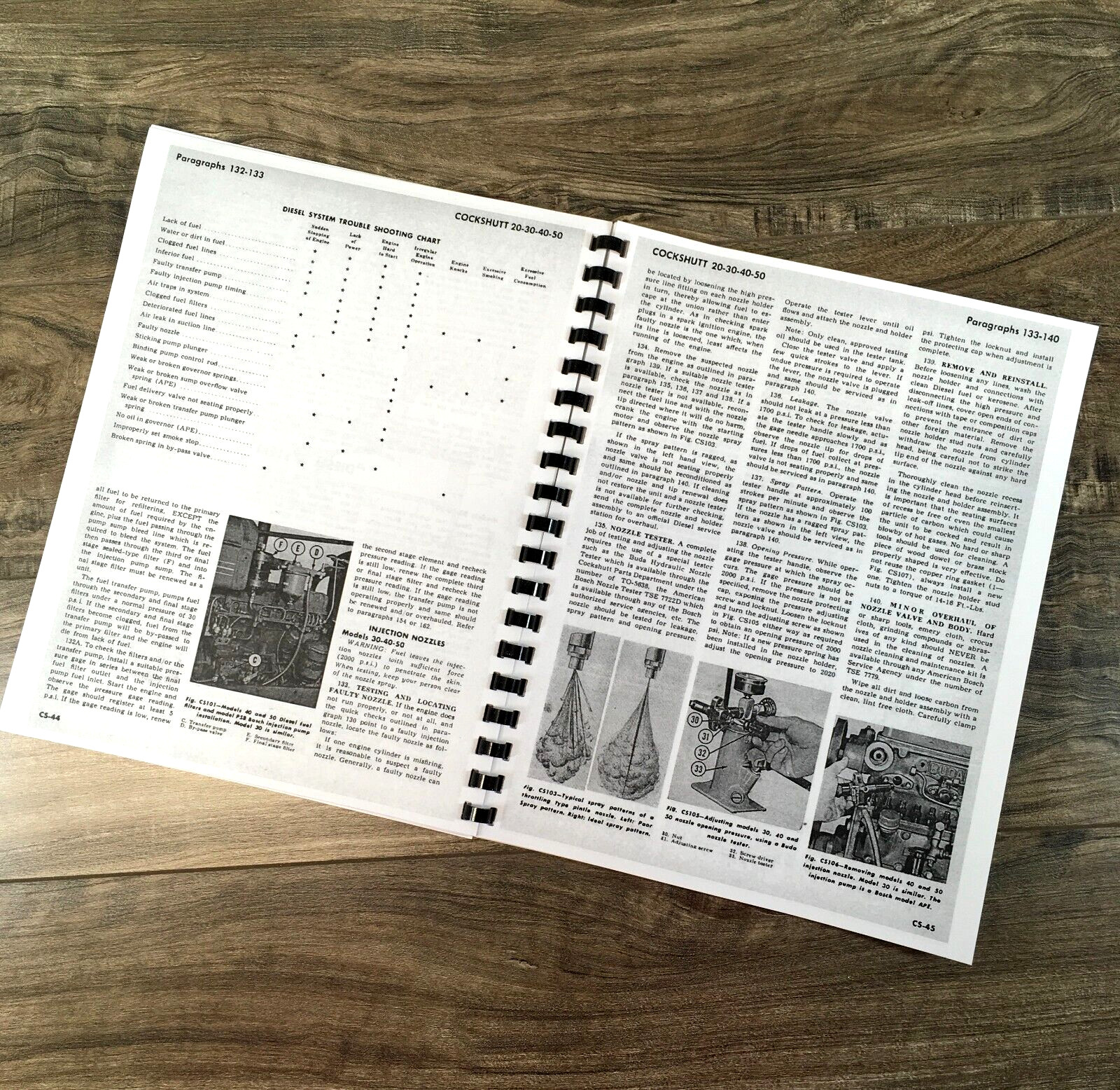 Cockshutt 20 30 40 50 Co-Op E2 E3 E4 E5 Tractor Service Repair Manual Shop Book