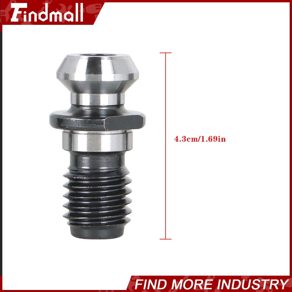 40×CAT40 45°0.740″ Coolant Pull Stud Retention Knob for Mazak Fadal HURCO Okuma