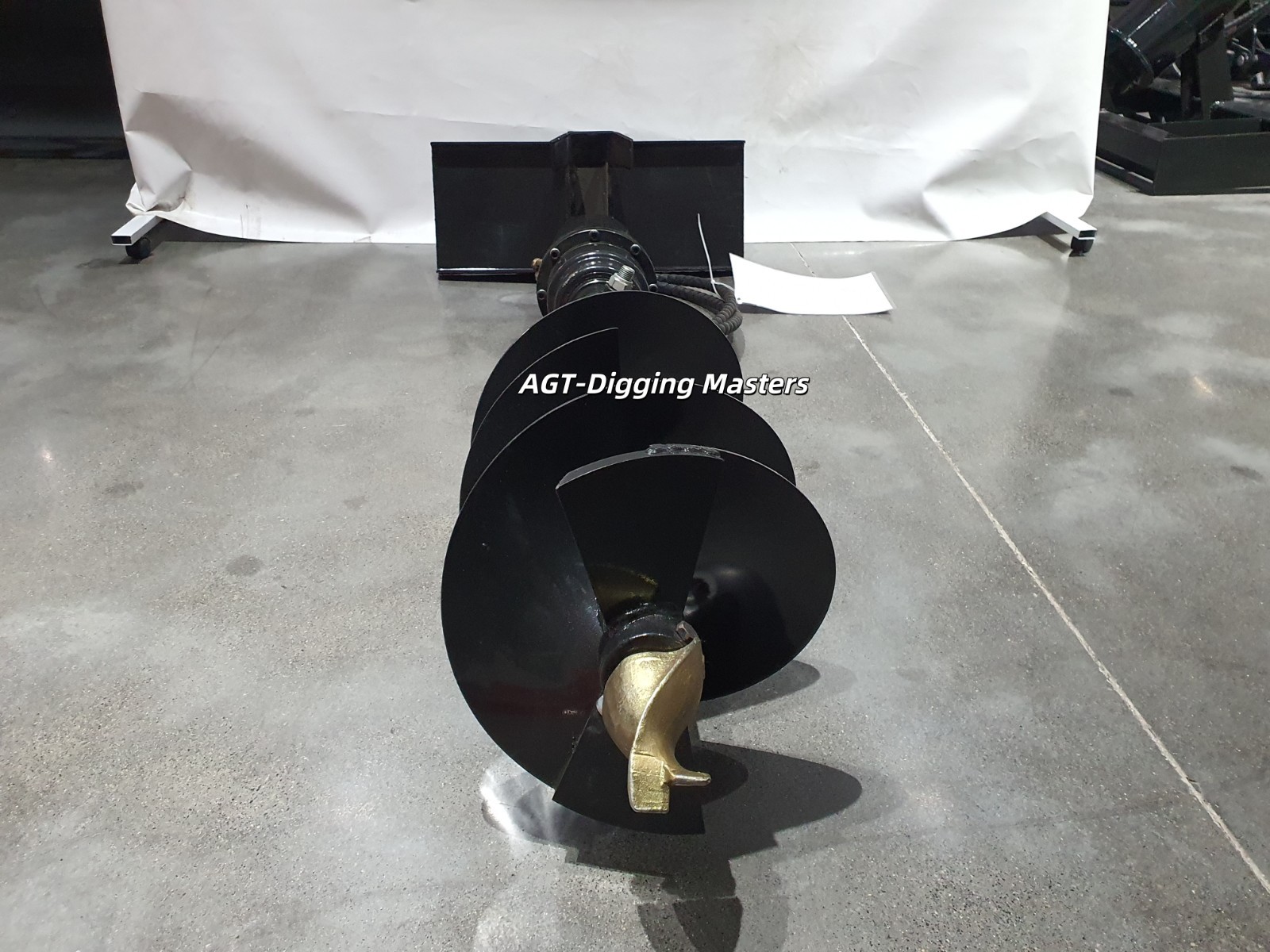 AGT 12″ M-AG Hydraulic Auger Mini Skid Steer Attachment Mini Loader