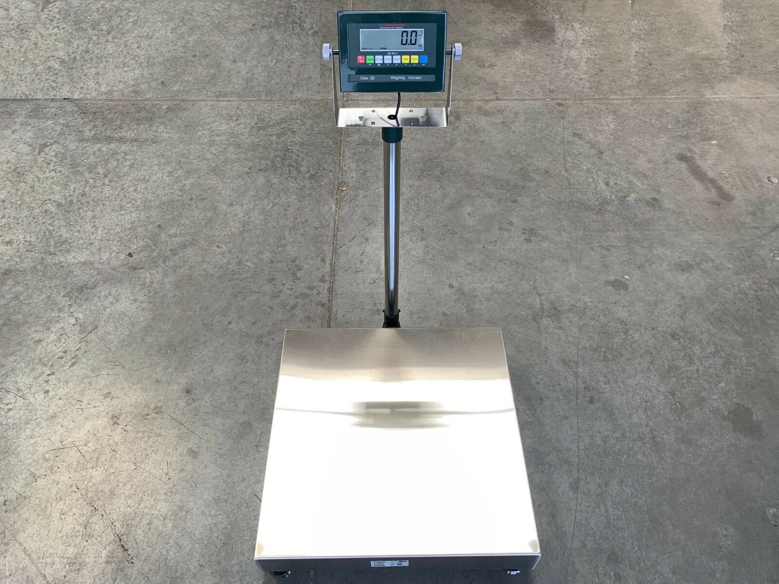 BenchTek US-BT2424 Floor Scale 1,000 lb x .2 lb Legal for Trade 24″x24″ NTEP