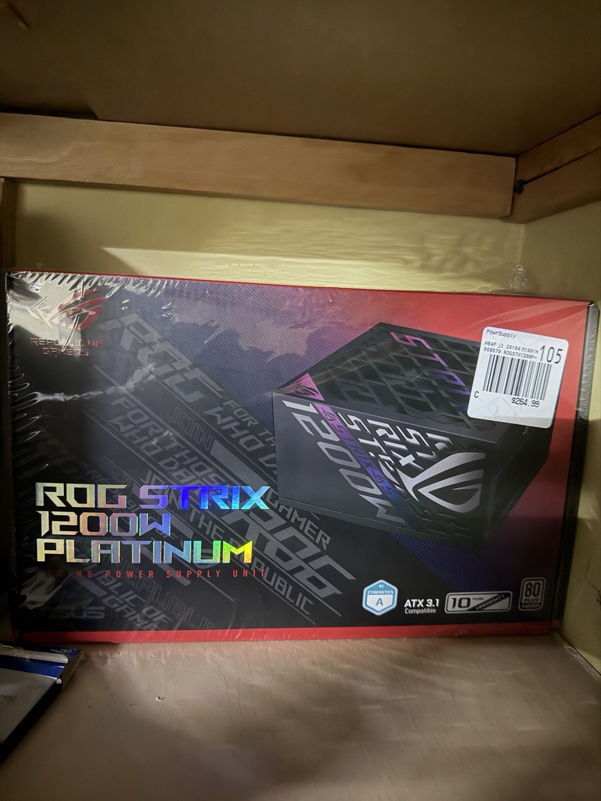 ASUS ROG STRIX 1200W PLATINUM Full-module power supply Fast delivery