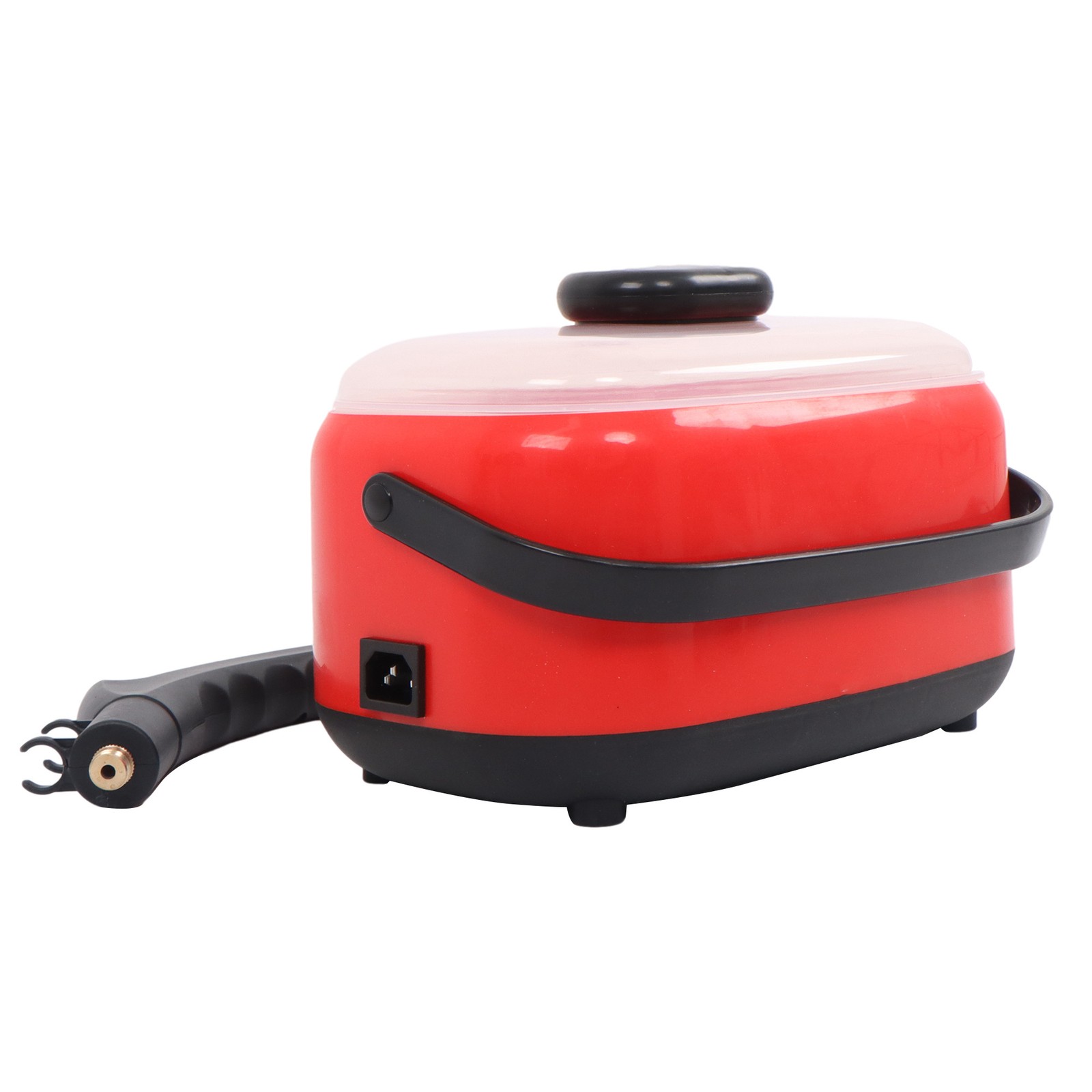 2500W Steam Cleaner Red Portable-Car Engine Degreasing&Tile Grout 1500ml 110V