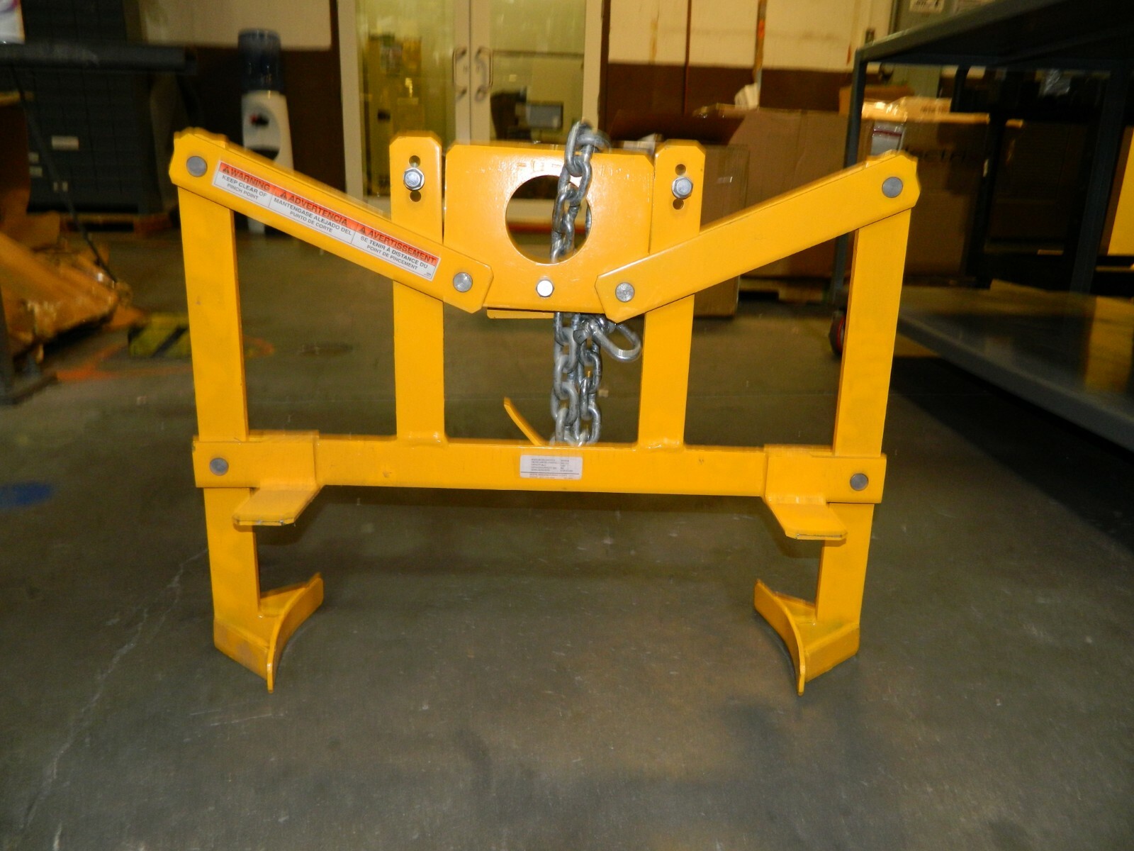 Vestil 1,000 Lb Load Cap 55 Gal Vertical Drum Lifter VDL-22.5