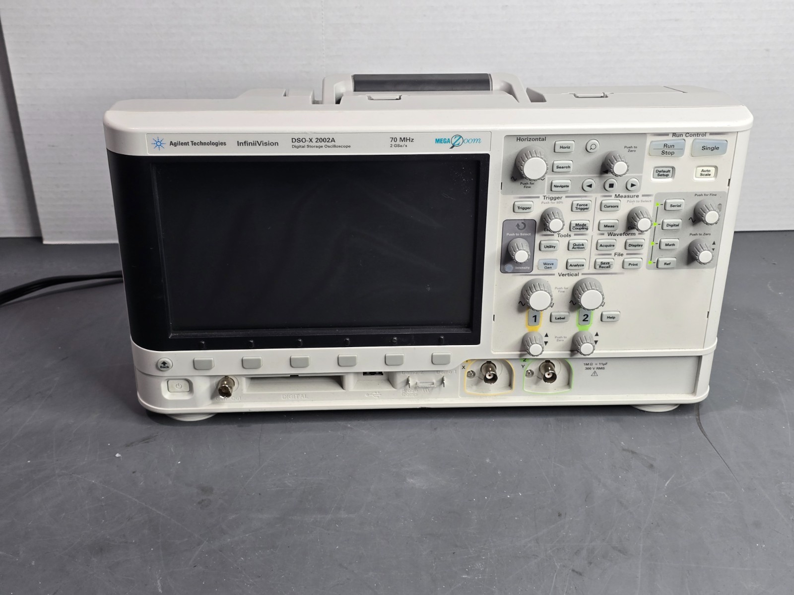 Agilent Technologies InfiniiVision DSO-X 2002A Digital Oscilloscope Power Tested