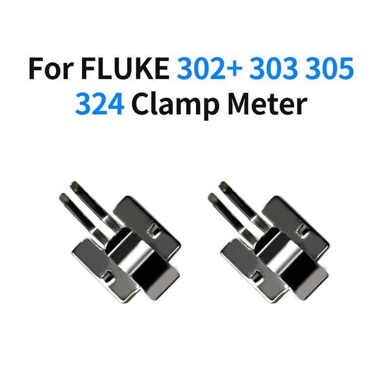 2xAAA Battery Spring Plate Contact Piece for FLUKE 302+ 303 305 324 Clamp Meter
