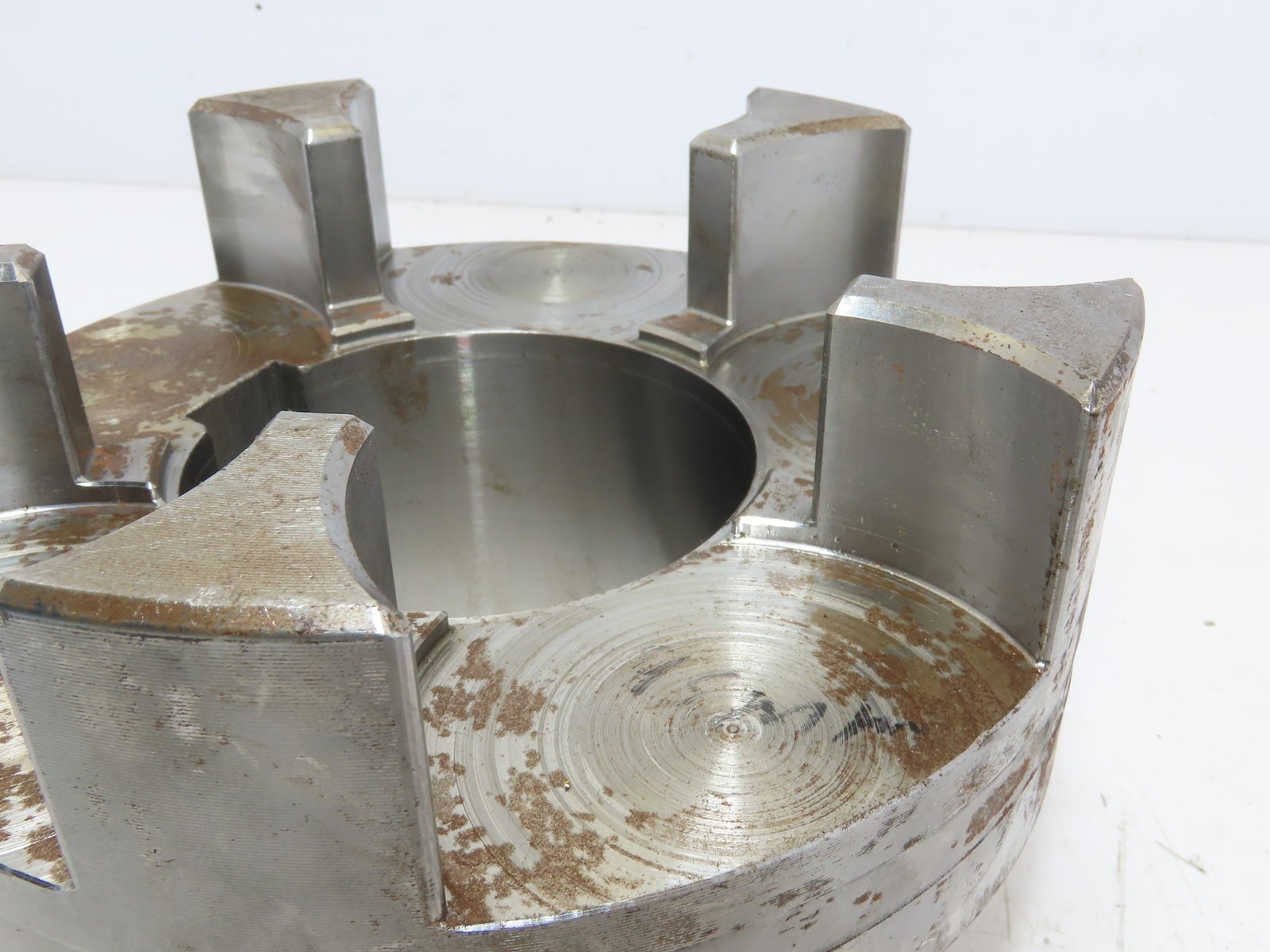Rotex KTR Size 90 Flexible Curved Jaw Hub Shaft Coupling Steel Half 95 MM Bore