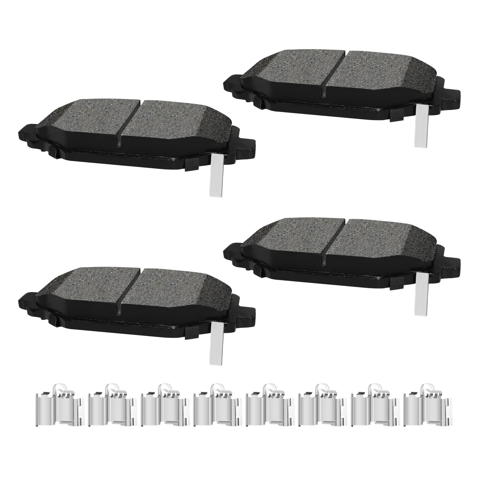 Ceramic Rear Brake Pads w Hardware for Grand Caravan Journey 2012-2020