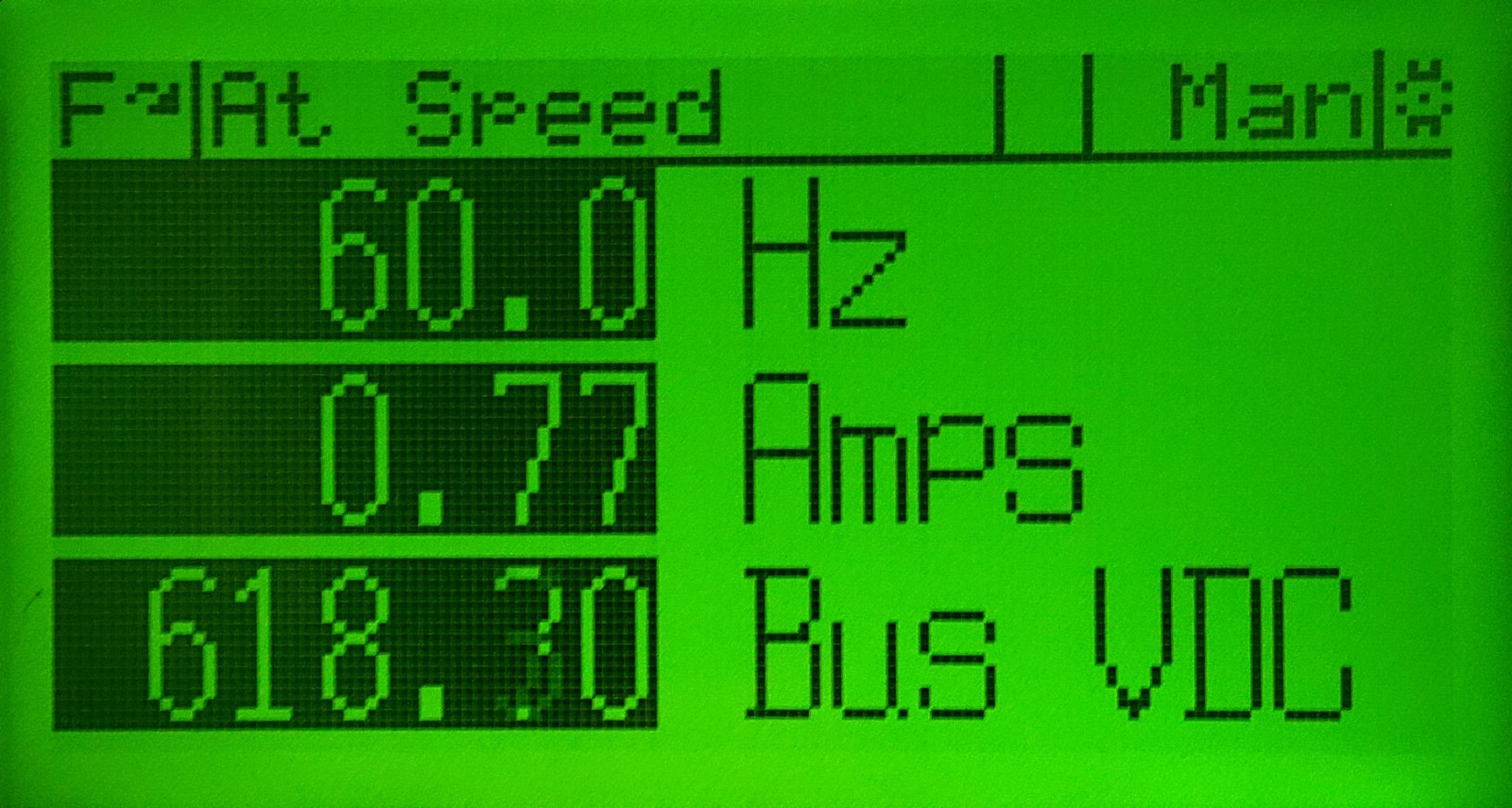 Low Hours Allen-Bradley 20AD2P1A0AYNNNC0 PowerFlex 70 1 HP Ser. A 480V FRN:5.001
