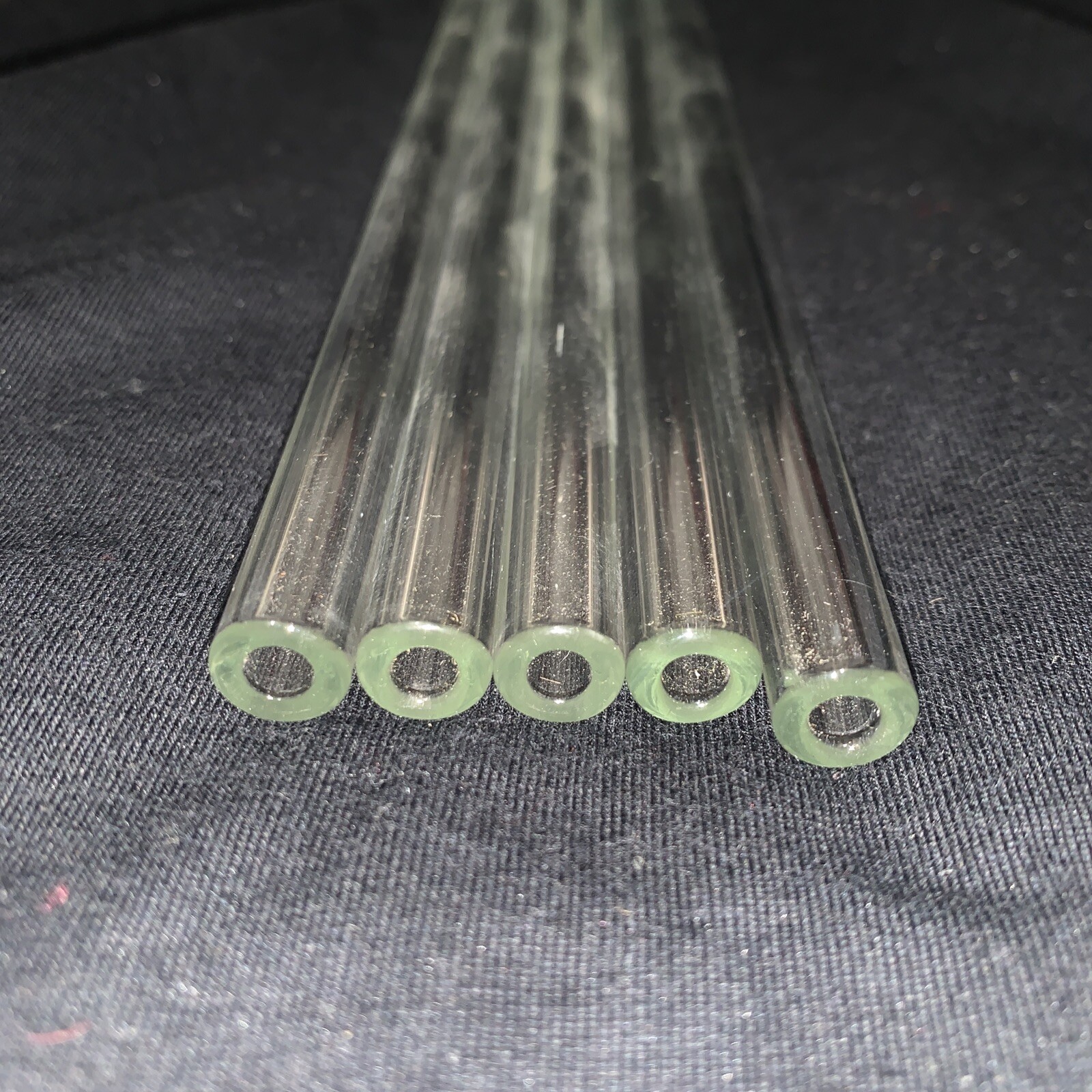 12 “ Borosilicate Glass Blowing 5 Tubes 10 mm OD 5 mm ID 2.5 mm Wall Thickness