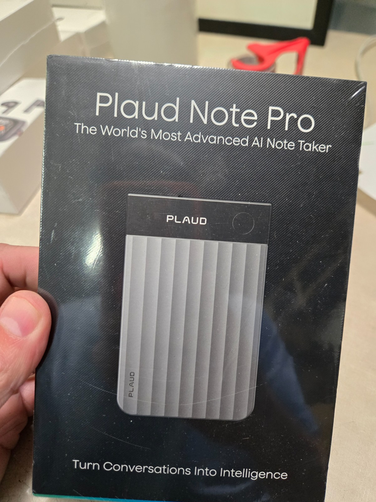 Plaud Note Pro AI Voice Recorder Note Taker PN0300 64GB Silver SEALED!