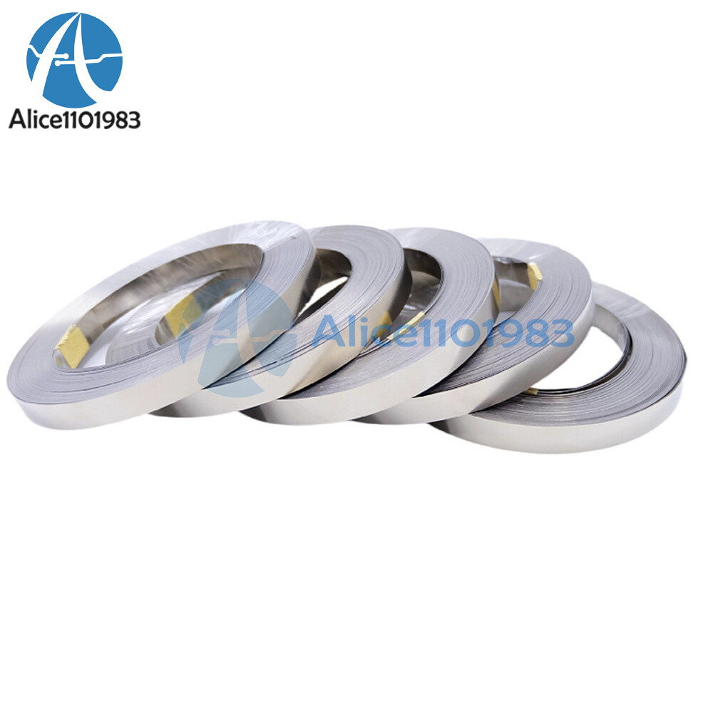 0.1/0.12/0.15/0.2mm Nickel Plated Steel Strap Sheet For Battery Spot Welder
