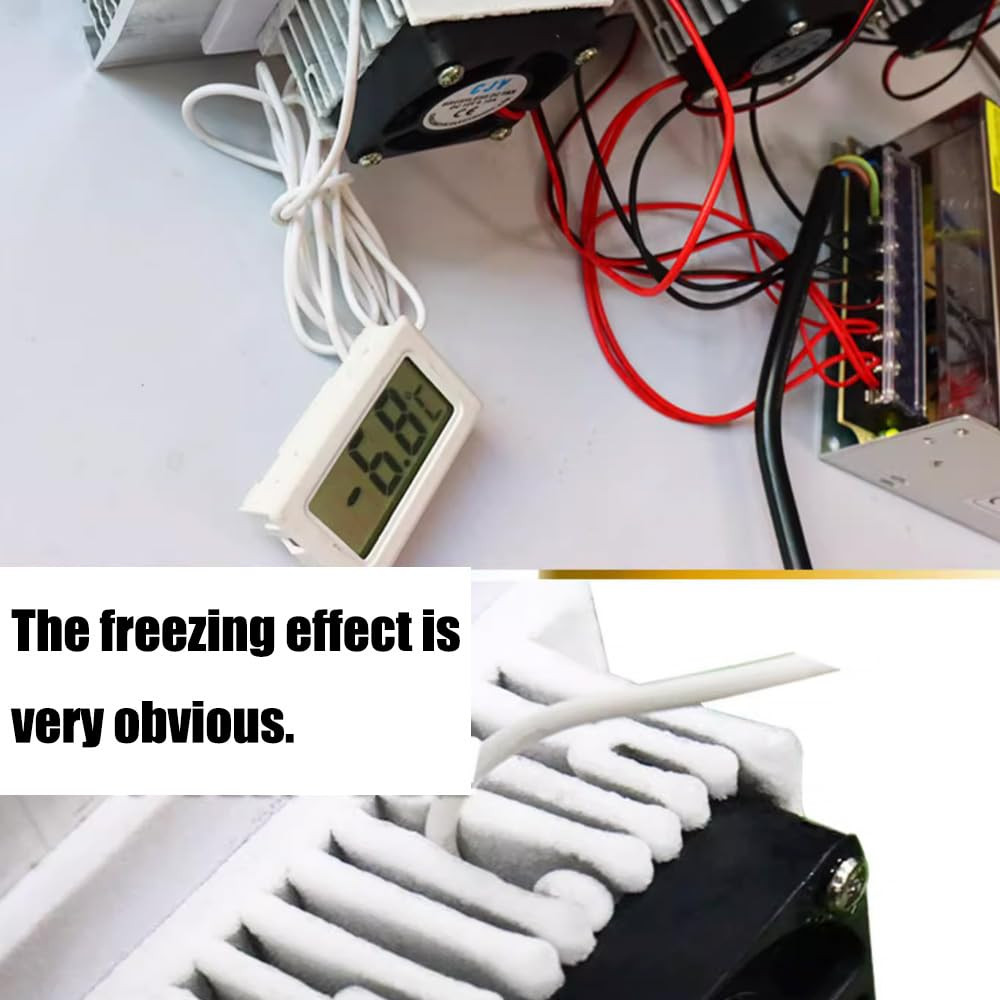 Mini Air Conditioner DC 12V DIY Thermoelectric Peltier Refrigeration Cooling Sys