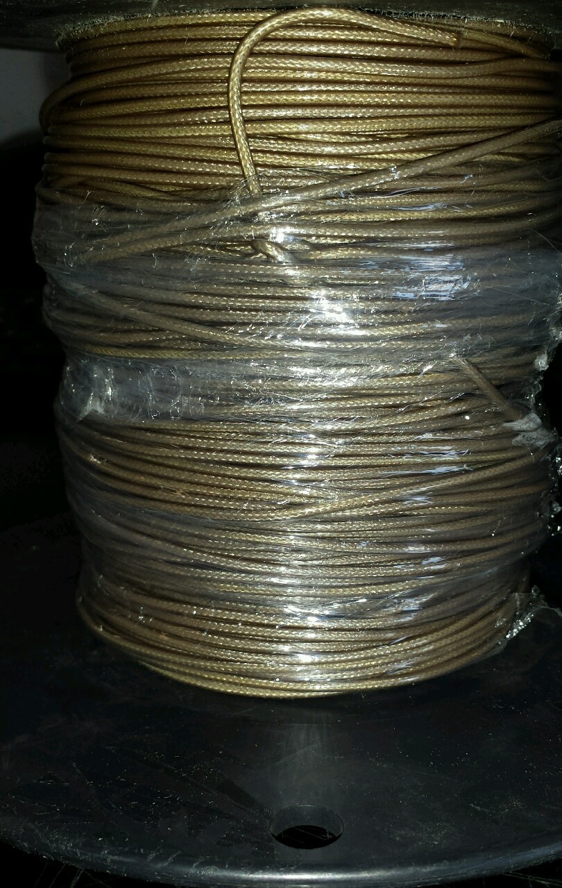 (254 FT Lot) M17/93-00001 28Awg Silver Shielded Coaxial Cable 1/C MIL-C-17/131
