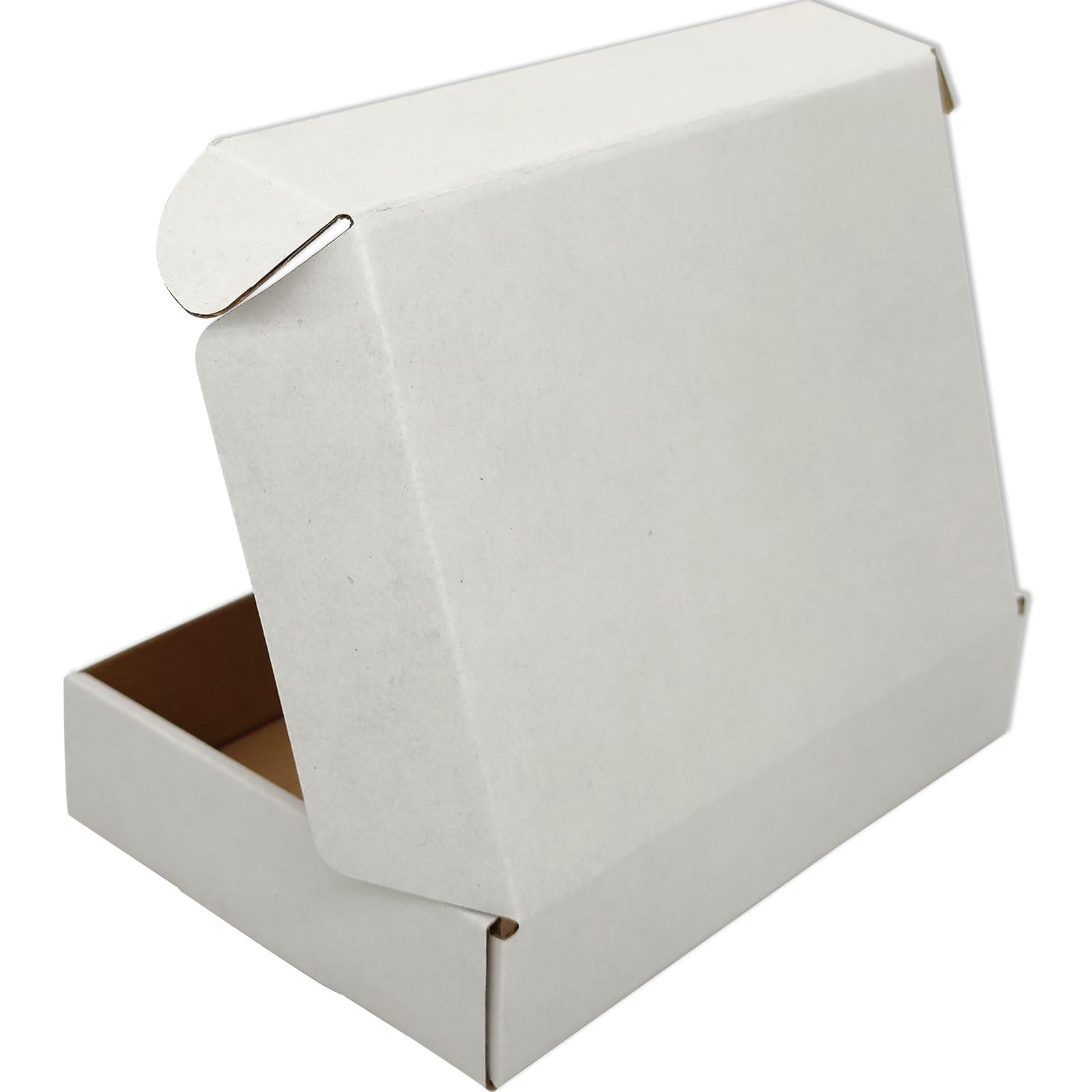 8x6x2 inches Small Shipping Boxes Set of 25 – White Mailer Corrugated Cardboa.