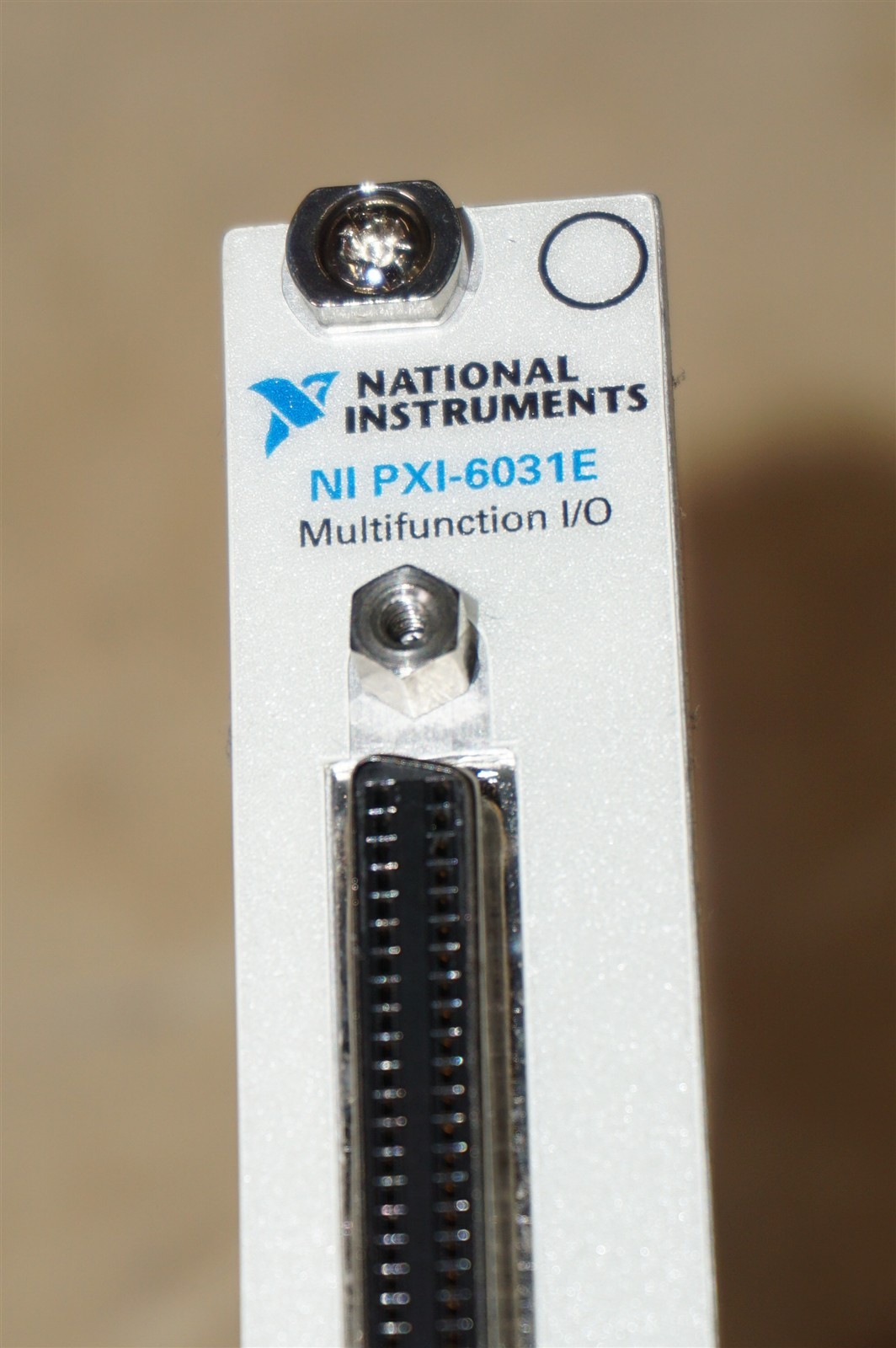 National Instruments PXI-6031E, 100kS/s Multifunction I/O, 64 Inputs, 16 Bits
