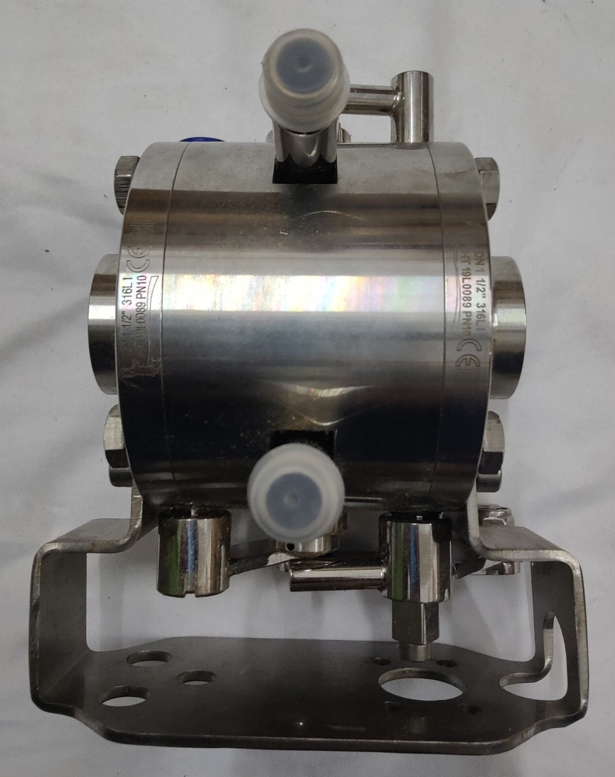 INOXPA V4826-000652038 Butterfly Valve Double with Leakage Detector 316L 1 1/2″