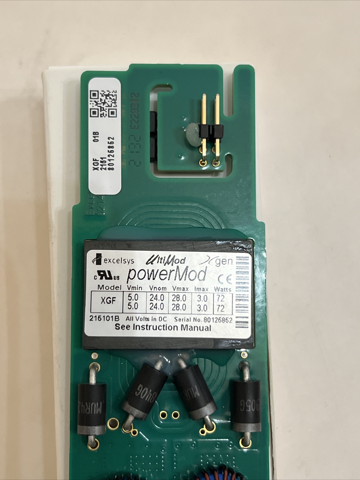 EXCELSYS XGF 5.0 (24-28V) 72W DC Configurable Power Supply Modules NEW !