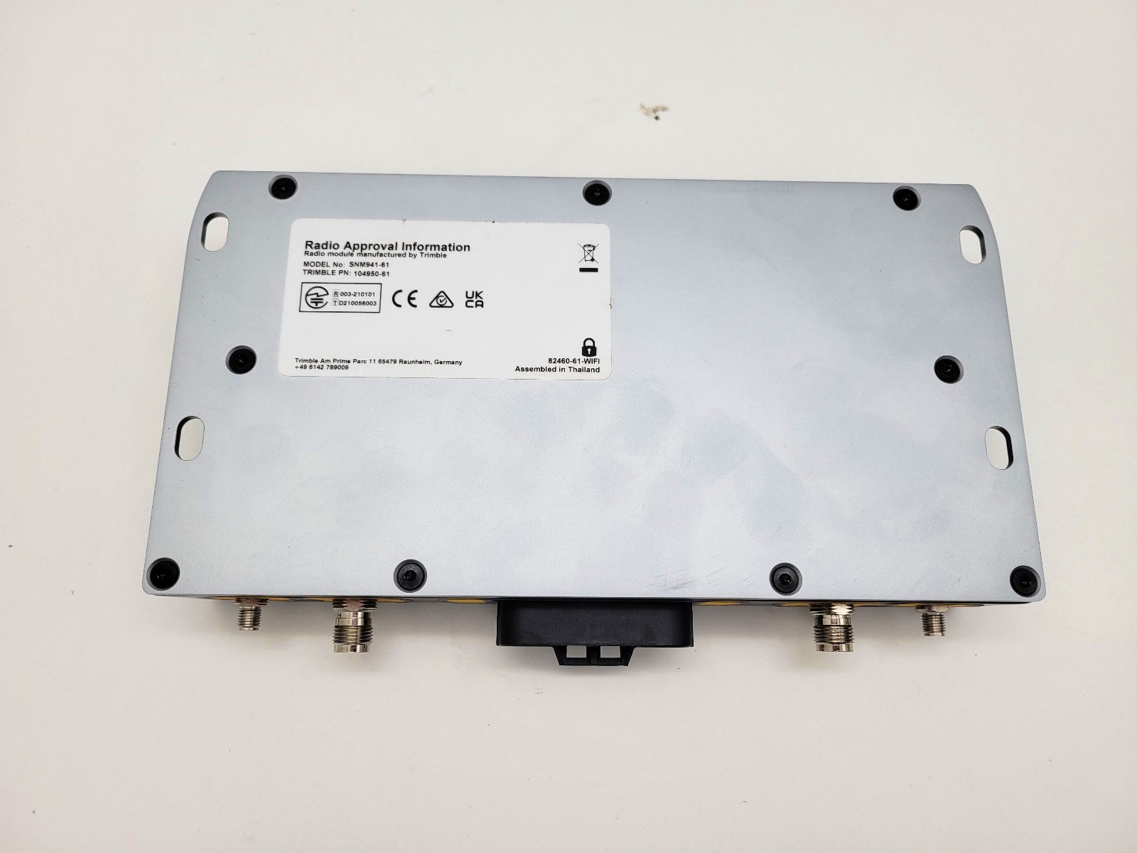 104950-61 Trimble CAT SNM941-61 Connected Site Gateway 4G LTE Wi-Fi Modem PLS62W