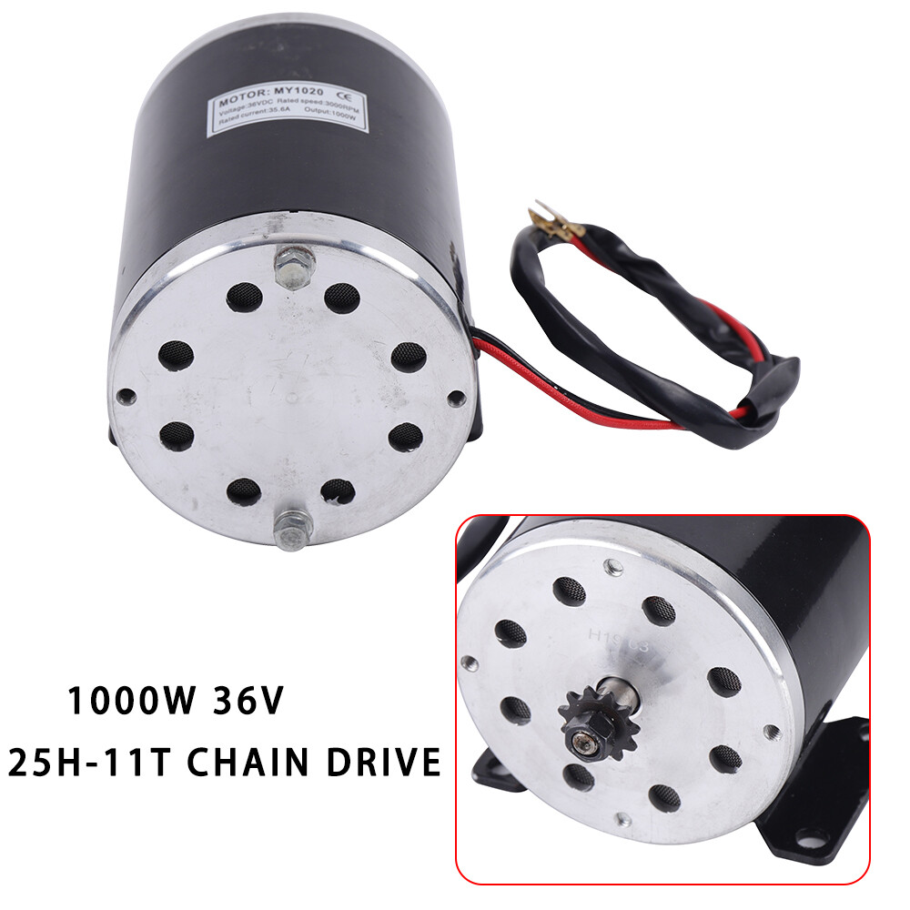 36V 1000W Brush Motor for Electric Scooter Quad Razor E-Bike Go-Kart MY1020
