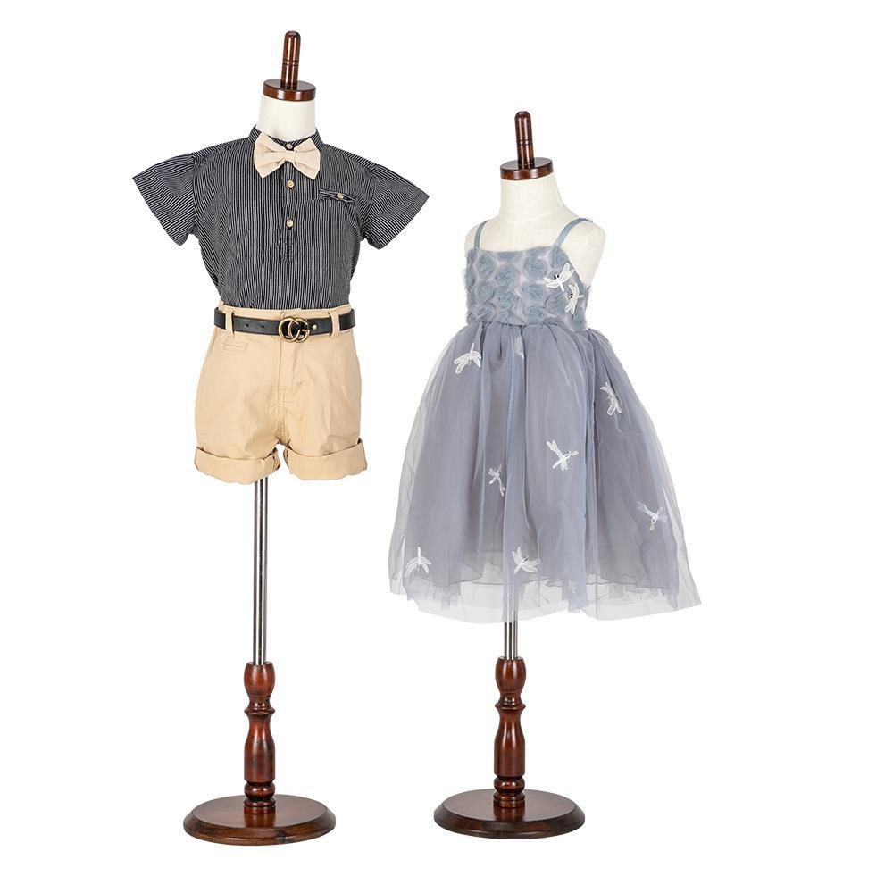 2 Pieces 2-3 Years Old Children Kids Body Dress Form Mannequin Display Stand NEW