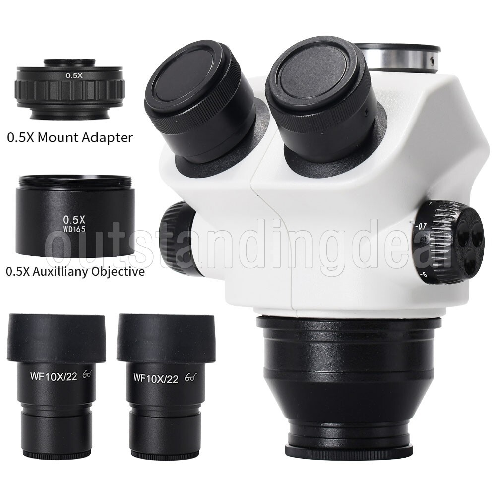 HY-5100-HG7045 7-50X Slide-rail Base Microscope Stand Digital Camera Kit ot25