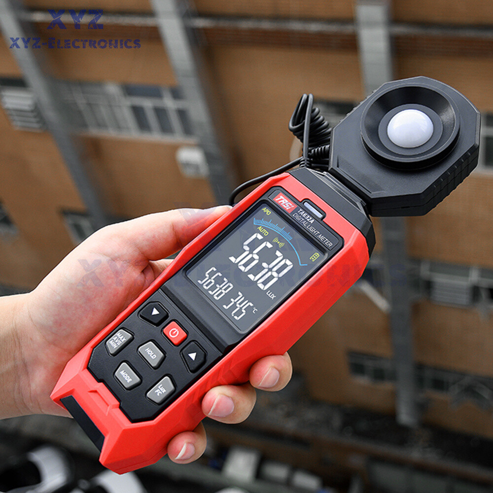 TASI TA632A/TA632B Digital Light Meter Luxmeter Illuminometer Lux/Fc Photometer