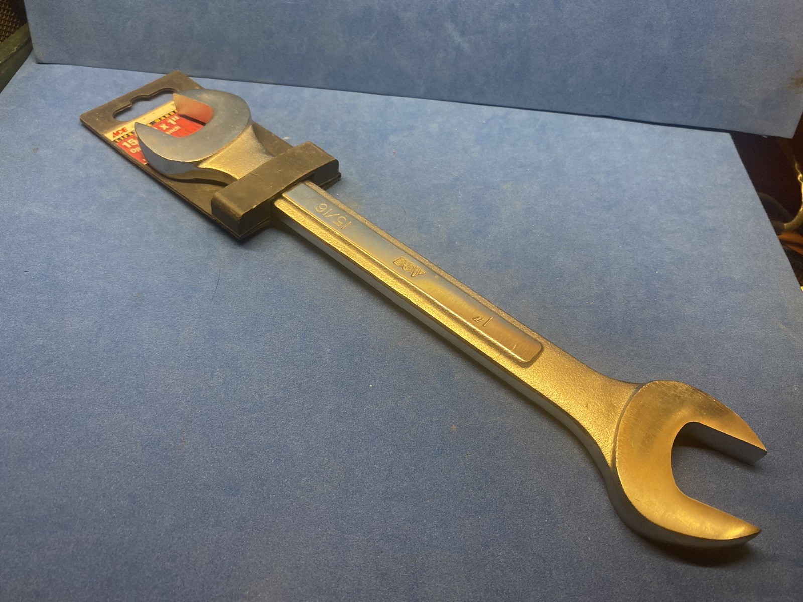 Ace, – Double Open And Wrench! 15/16” X 1”- ￼ Lifetime Warranty, (NEW)