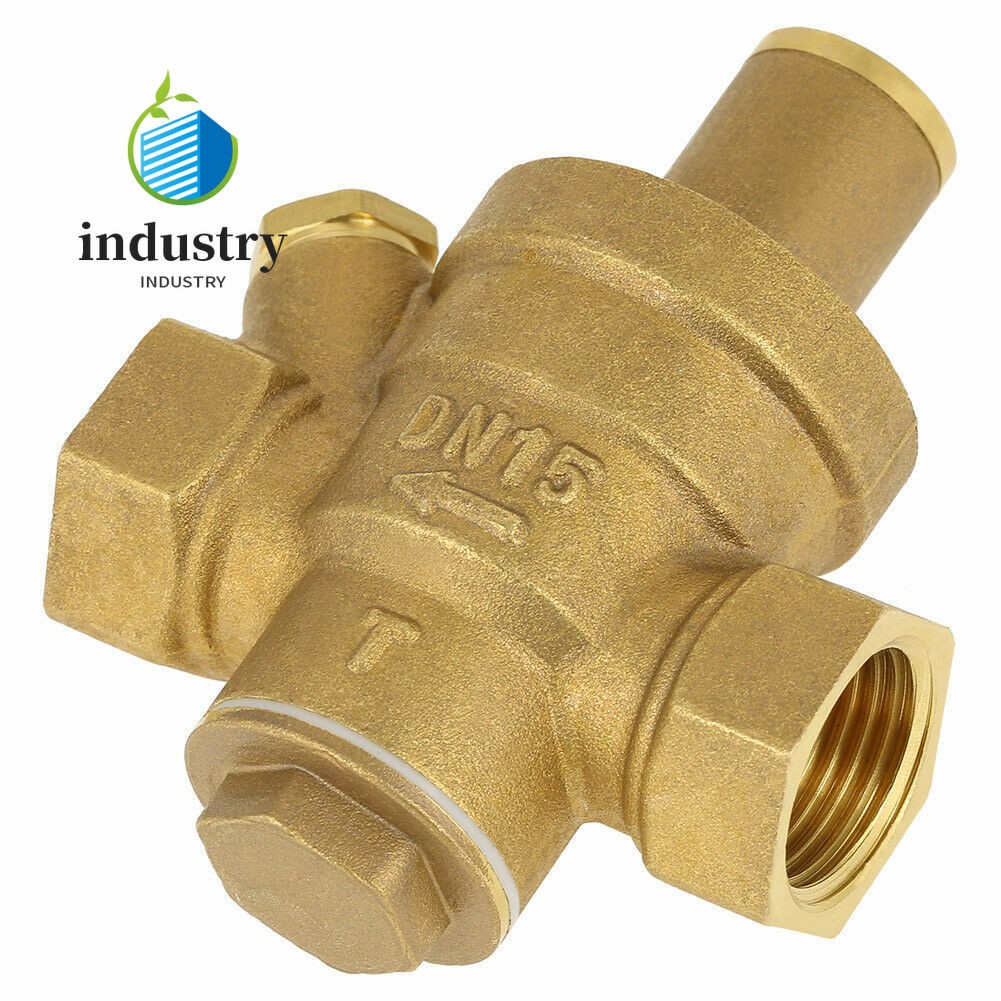 Water Pressure Regulator DN15(1/2″) 15mm Adjustable Brass Reducing Valve
