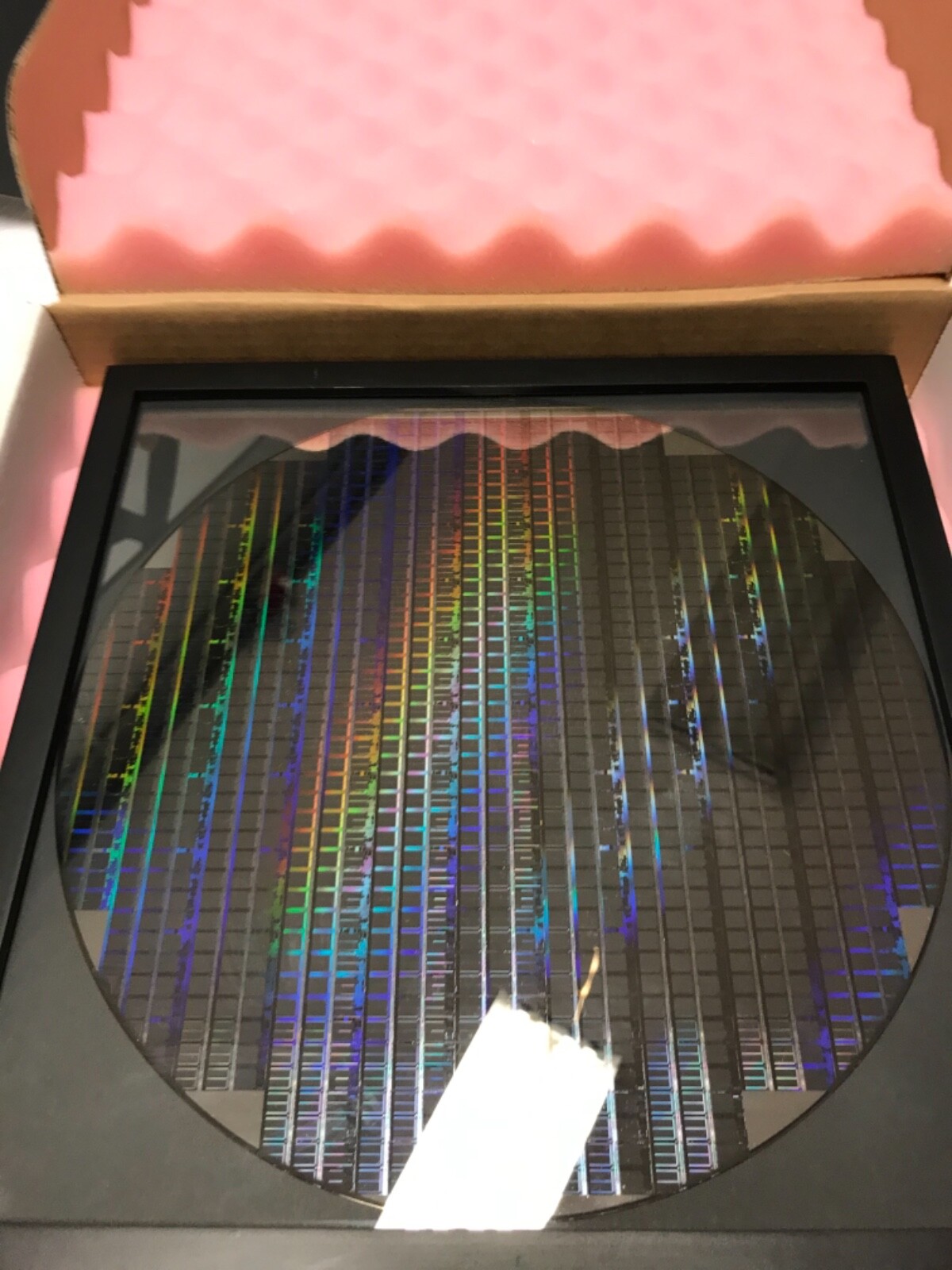 silicon wafer 12” copper pattern reclaim 300mm in 13×13 frame