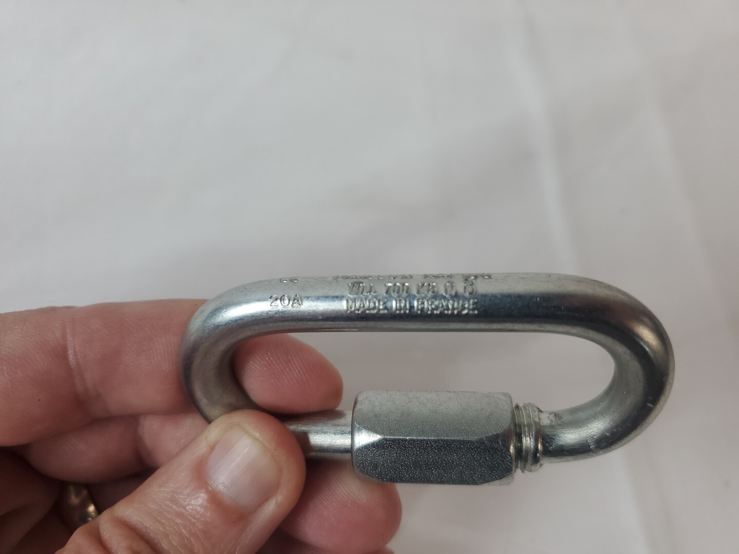 50 pack MAILLON RAPIDE 5/16″ Quick Link, 8mm, 5/16 in., 700 kg, 1540 lbs N8