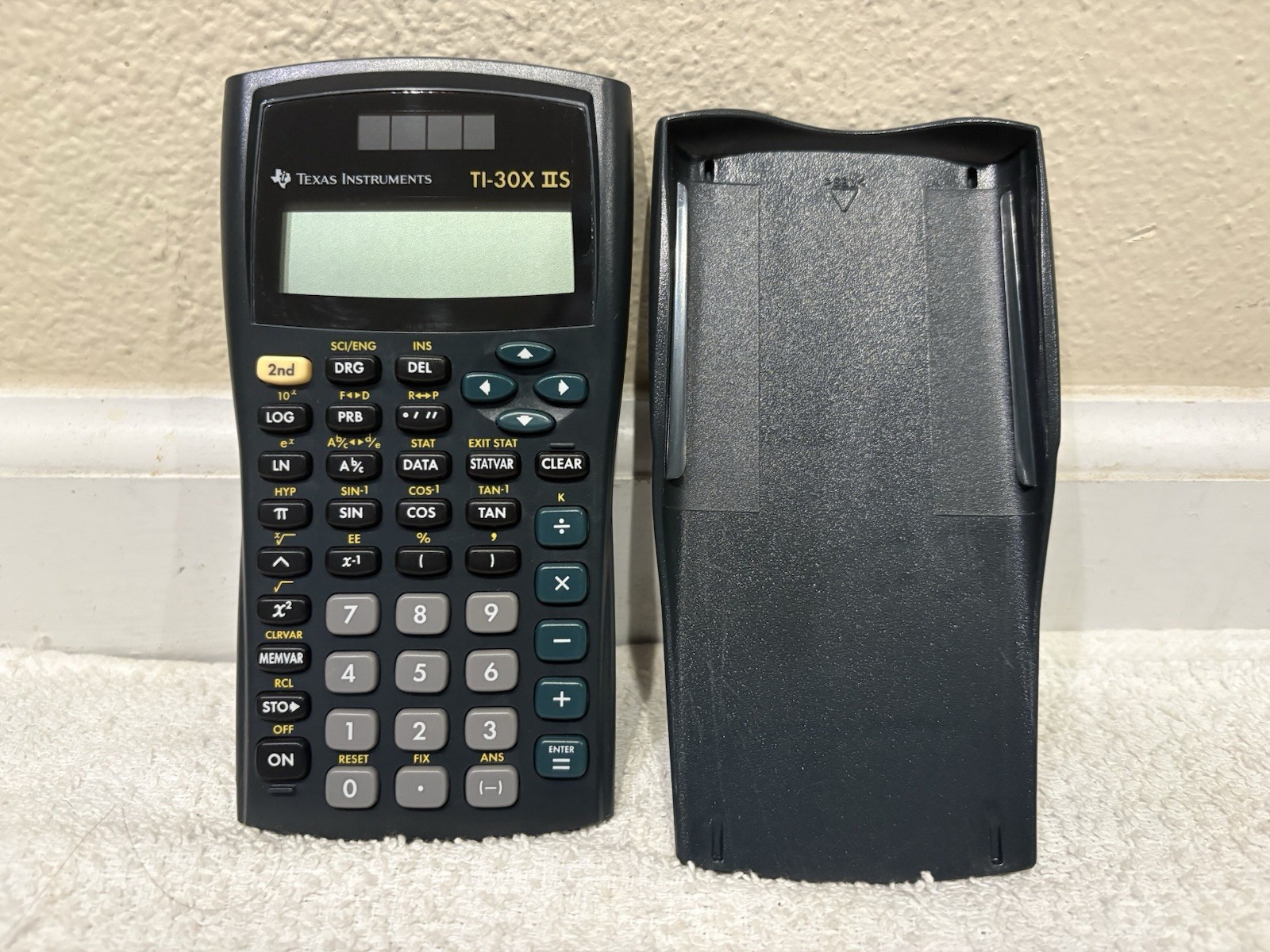 Texas Instruments TI-30X IIS Scientific Calculator, 10-Digit LCD – New Battery