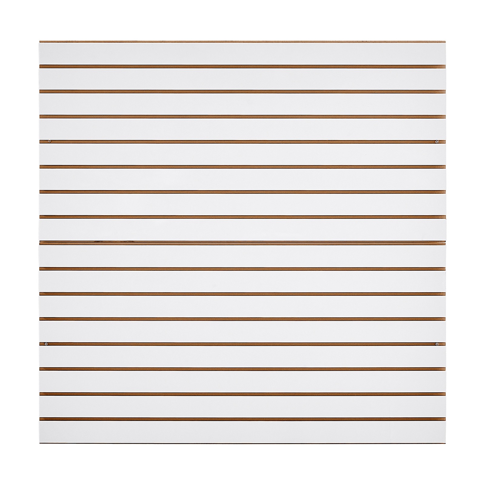 VEVOR 4 x 4 ft Slatwall Paneling MDF White Garage Slatwall with Modular Design