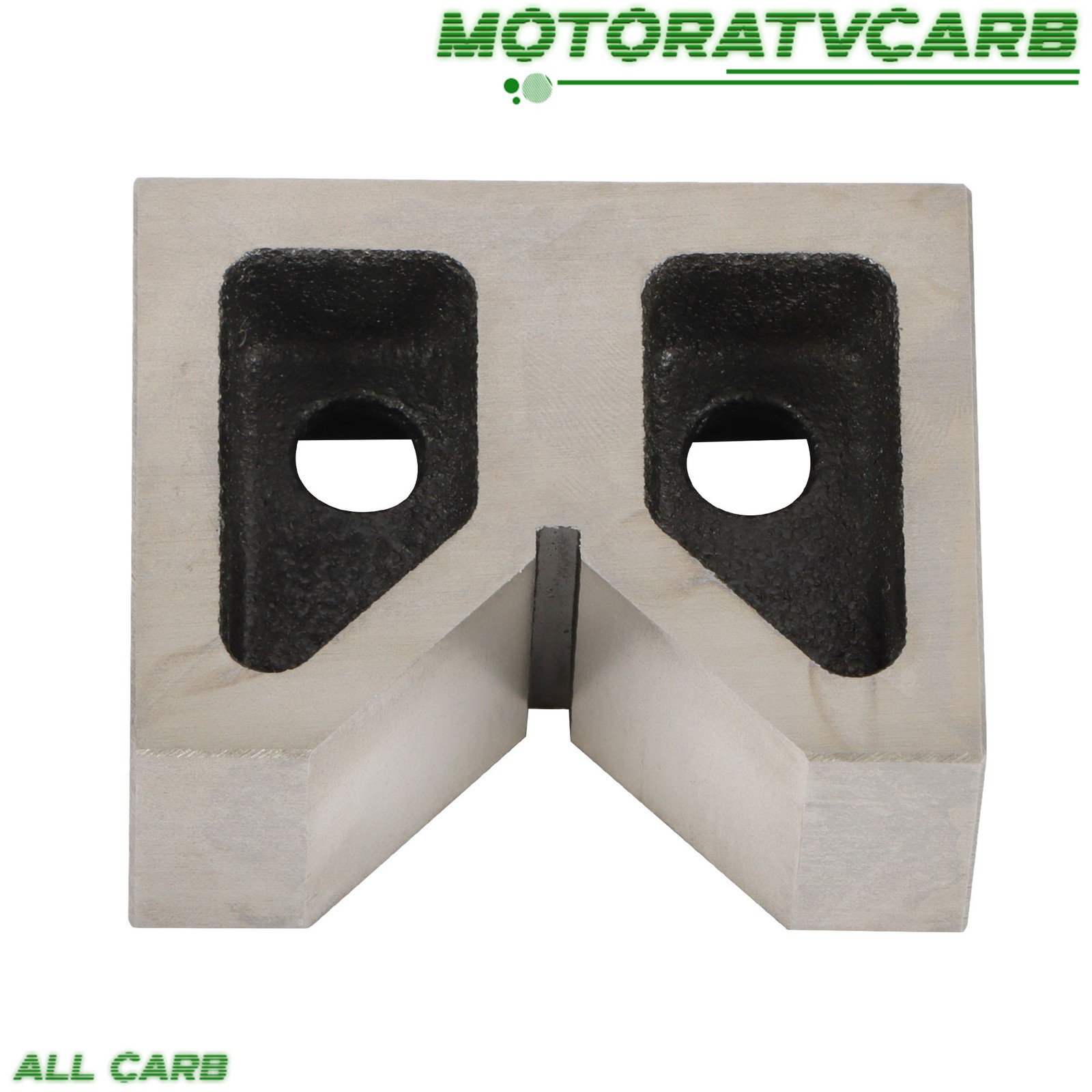 ALL-CARB 1 Pair 3″ × 1-5/16″ × 2-3/8″ Cast Iron V-Blocks High Quality Castings