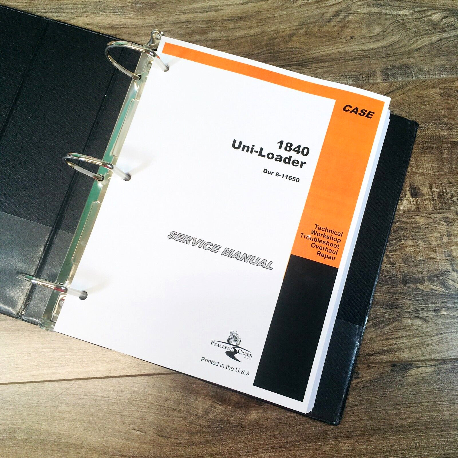 Case 1840 Uni-Loader Skid Steer Service Manual Parts Catalog Shop Book Set Tech