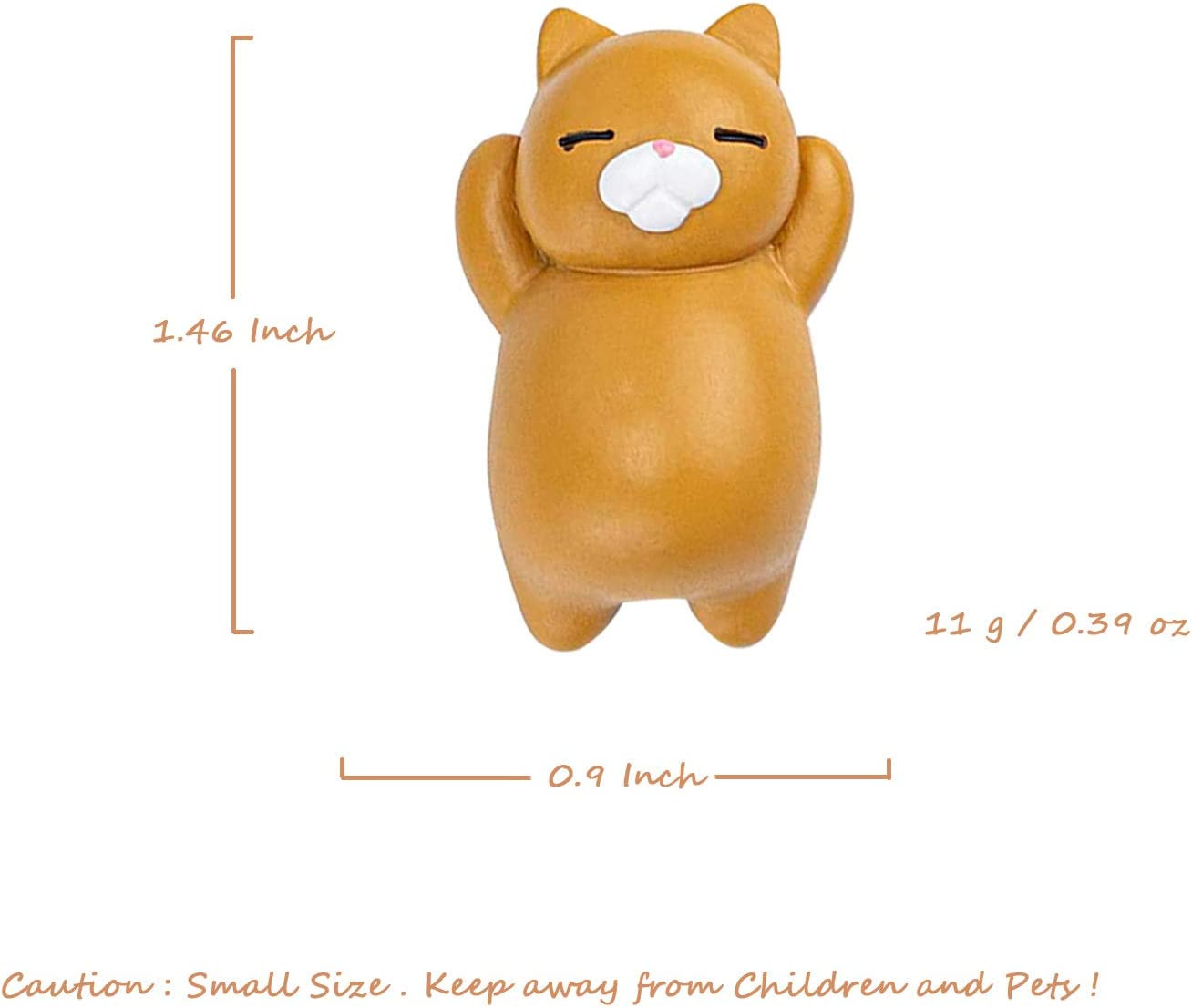 Fun Cat Refrigerator Magnets for Whiteboard, Office, Photos, Notes, Decorative F