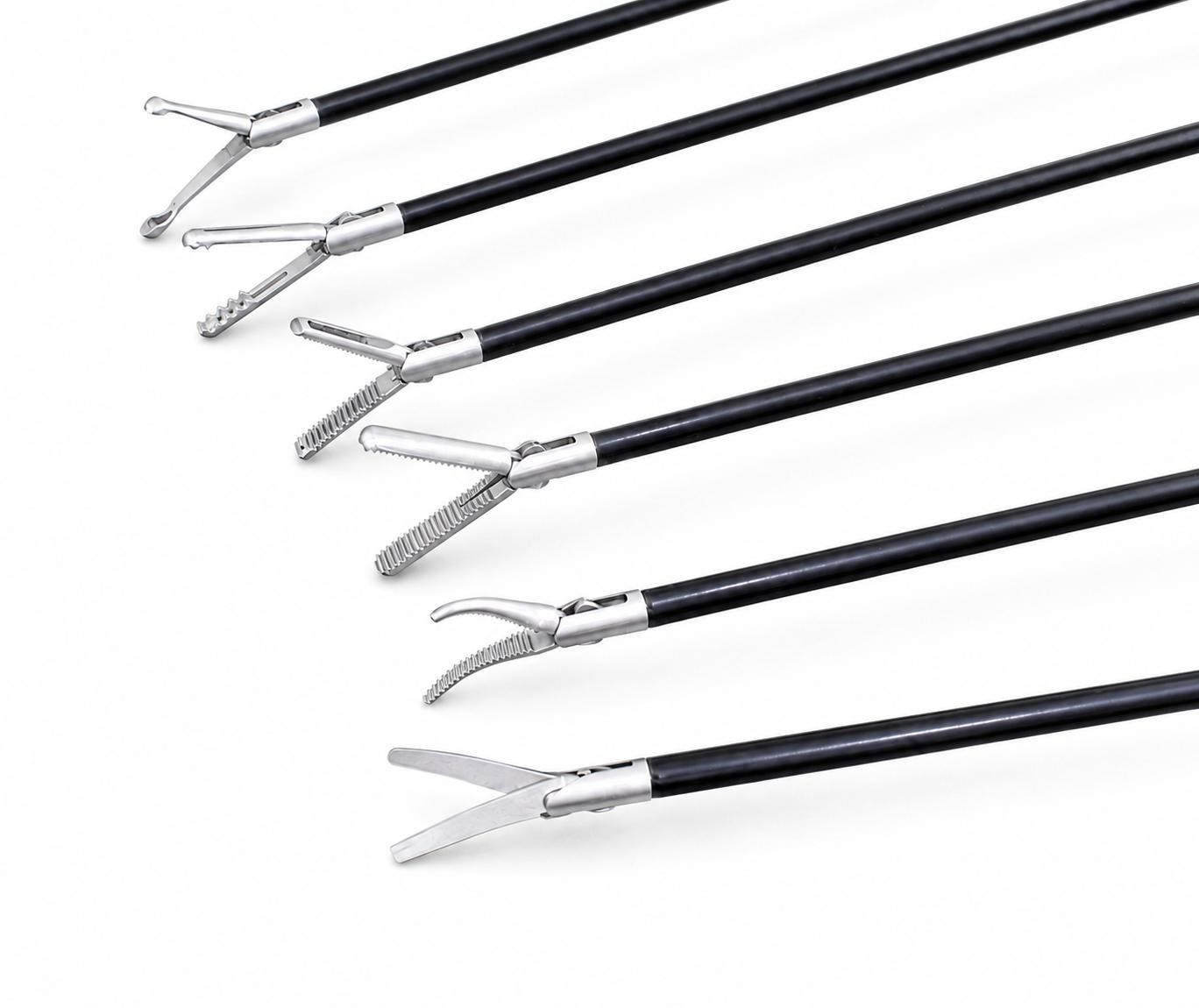 Laparoscopic Surgery Forceps Set Urology Instruments 7 PCs Set